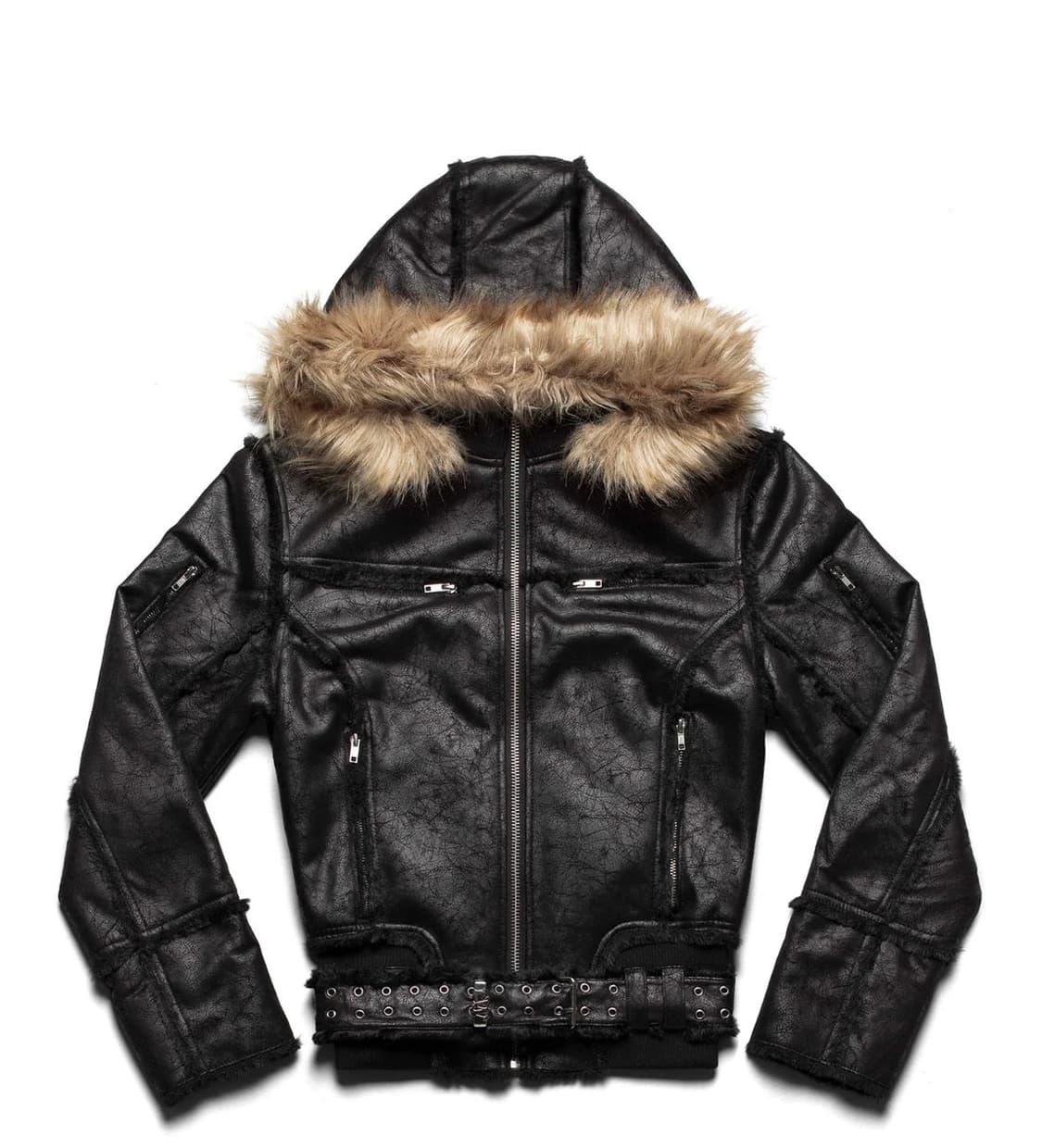 racer worldwide 레이서 월드와이드 블랙 쉽스킨 자켓 xl 상품이미지1