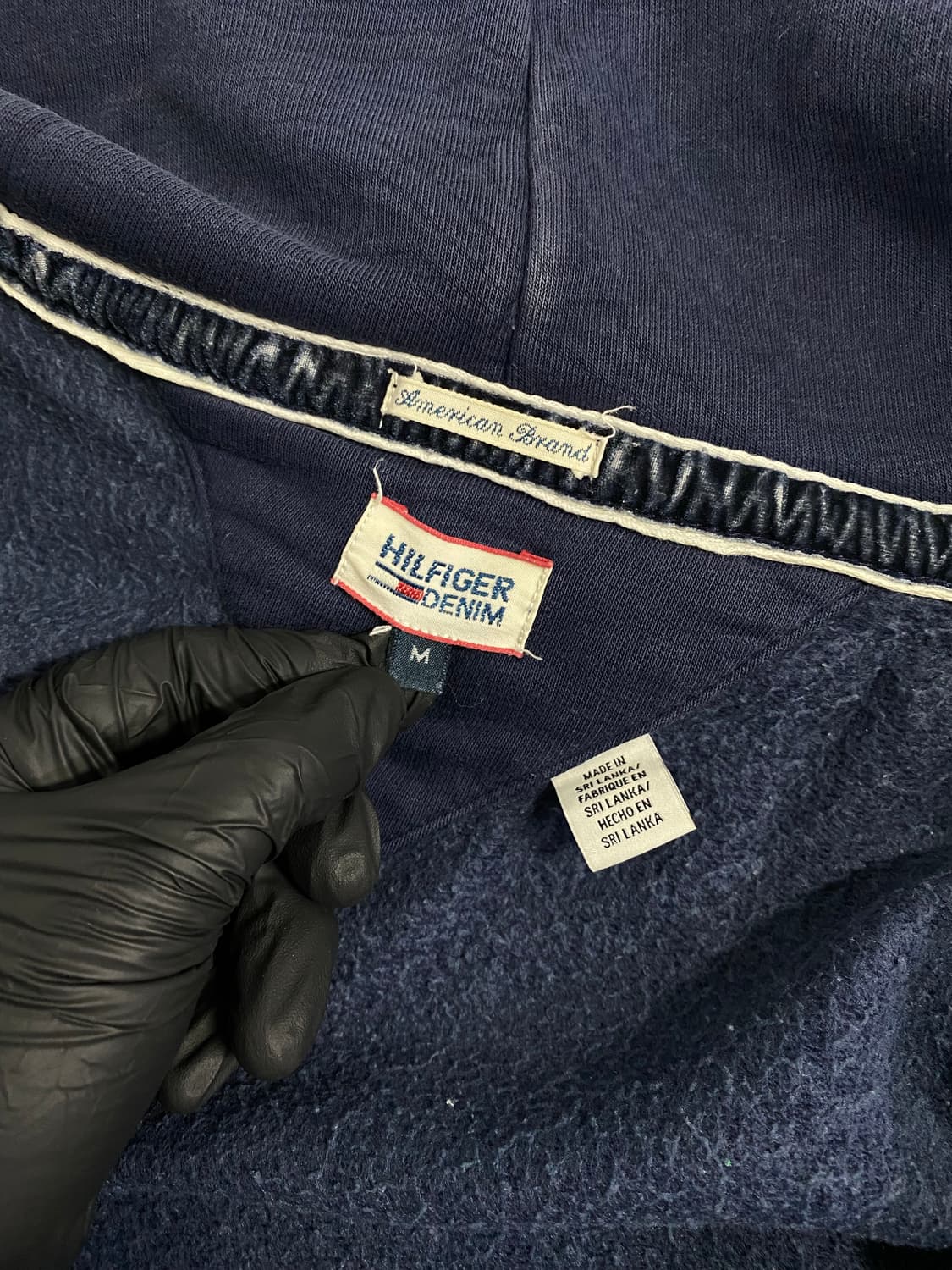 타미힐피거 빅로고 후드집업 M <537> 상품이미지4