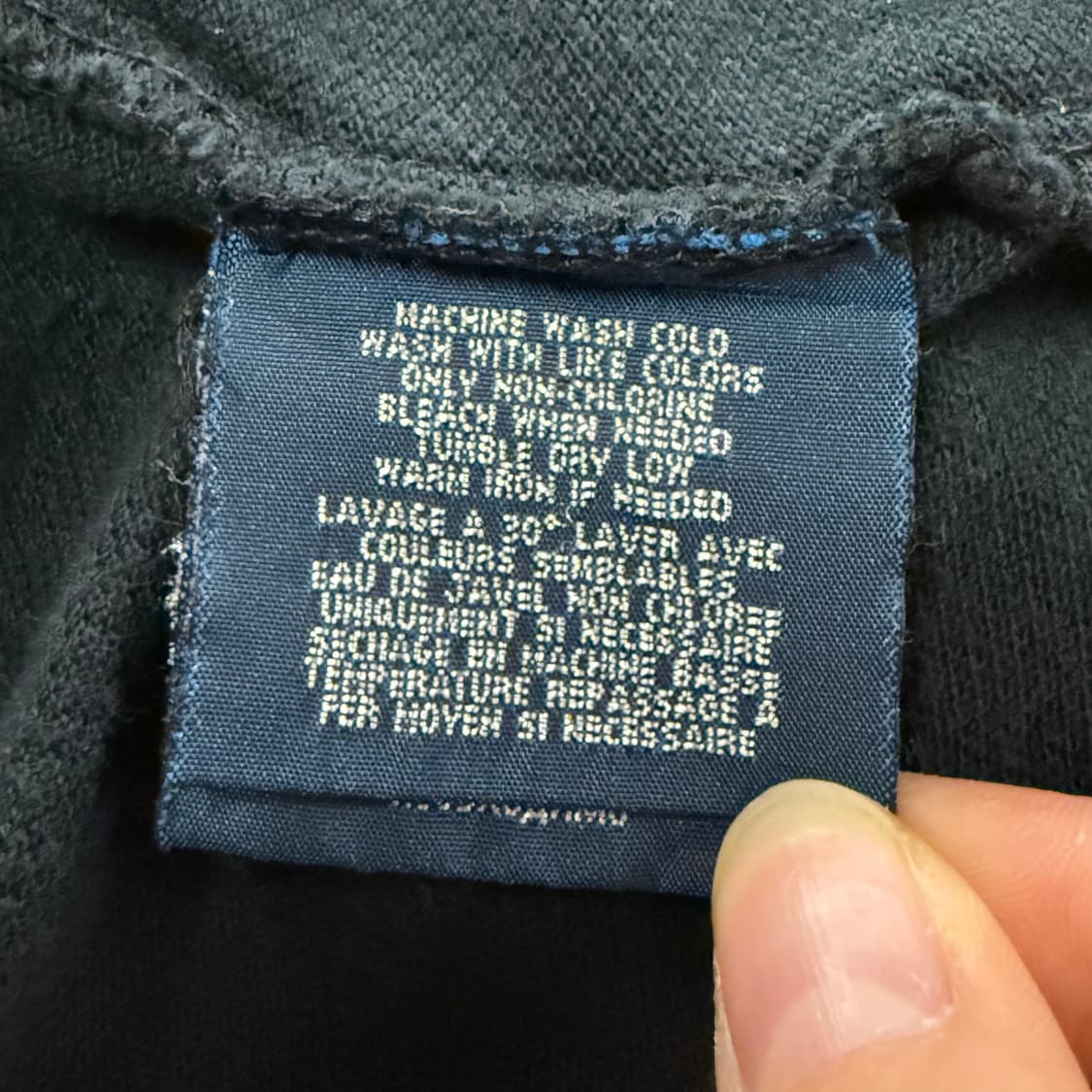 폴로 랄프로렌 블랙 멀티 빅포니 카라 반팔 티 상품이미지6