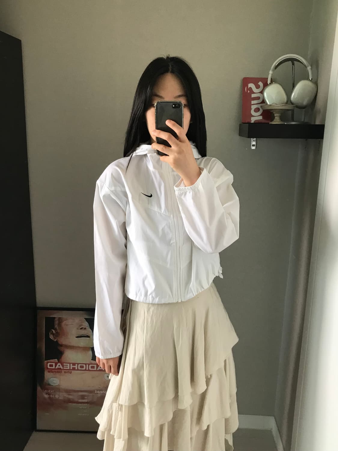 나이키 W 윈드러너 루즈 우븐 후드 바람막이 자켓 상품이미지2