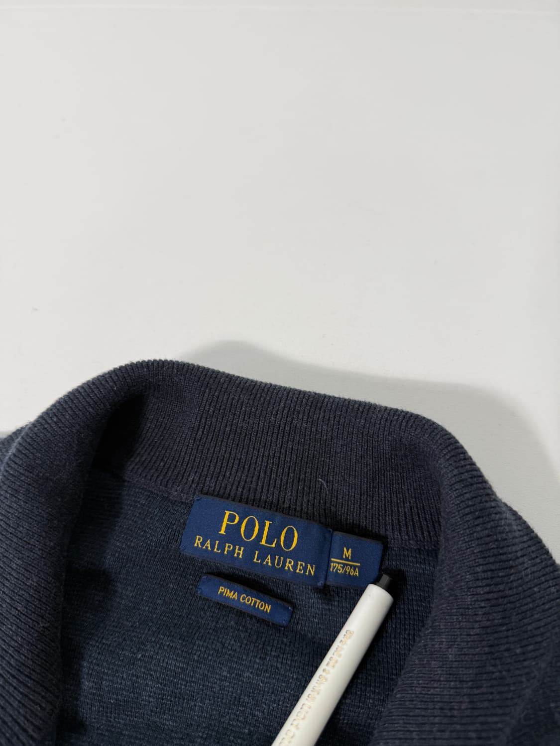 폴로 랄프로렌 신형 루즈핏 피마코튼 투웨이 니트 집업 상품이미지5