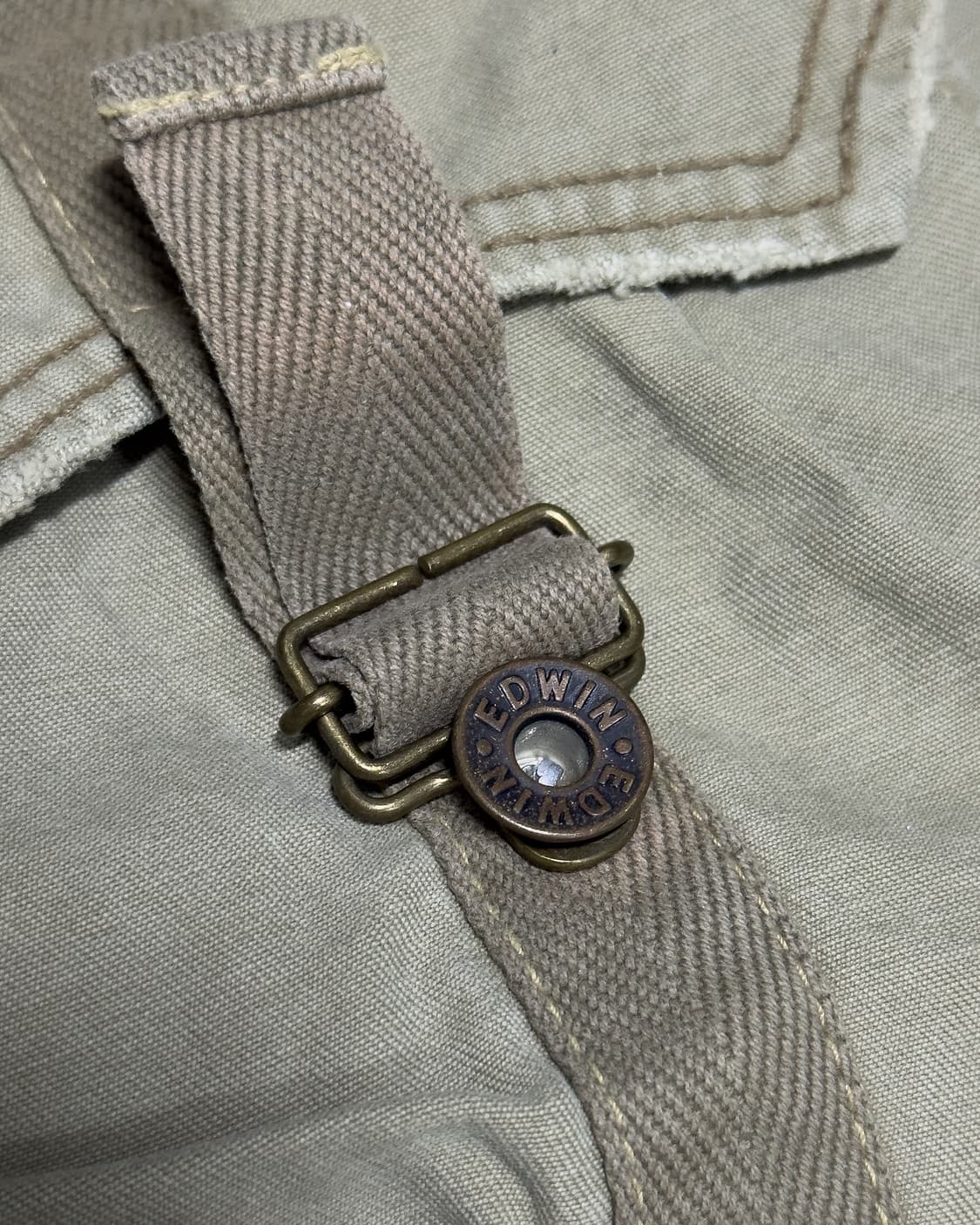 {Edwin} Beige Strap Utility Pants 상품이미지6