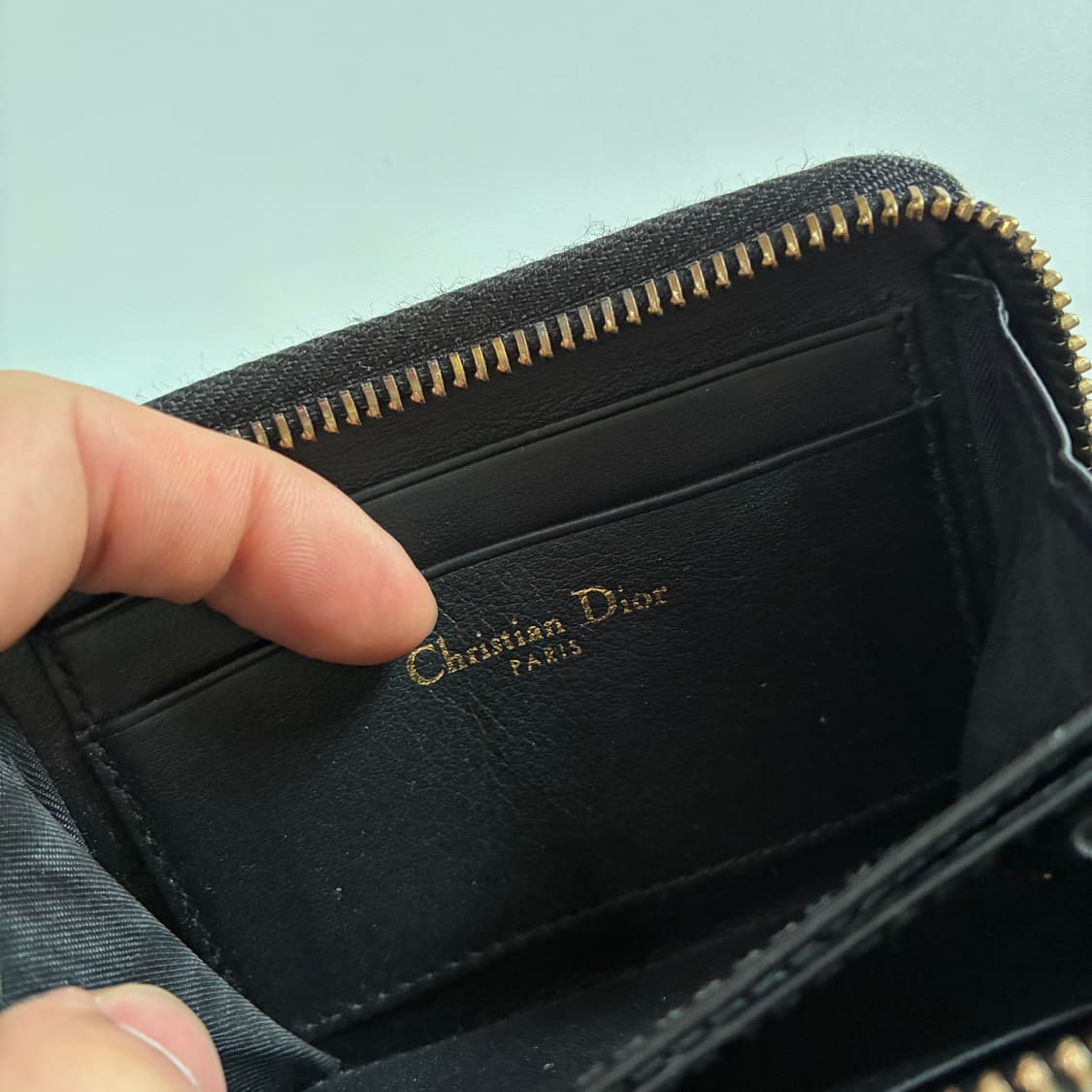 크리스챤 디올 오블리크 가죽 지갑 상품이미지3