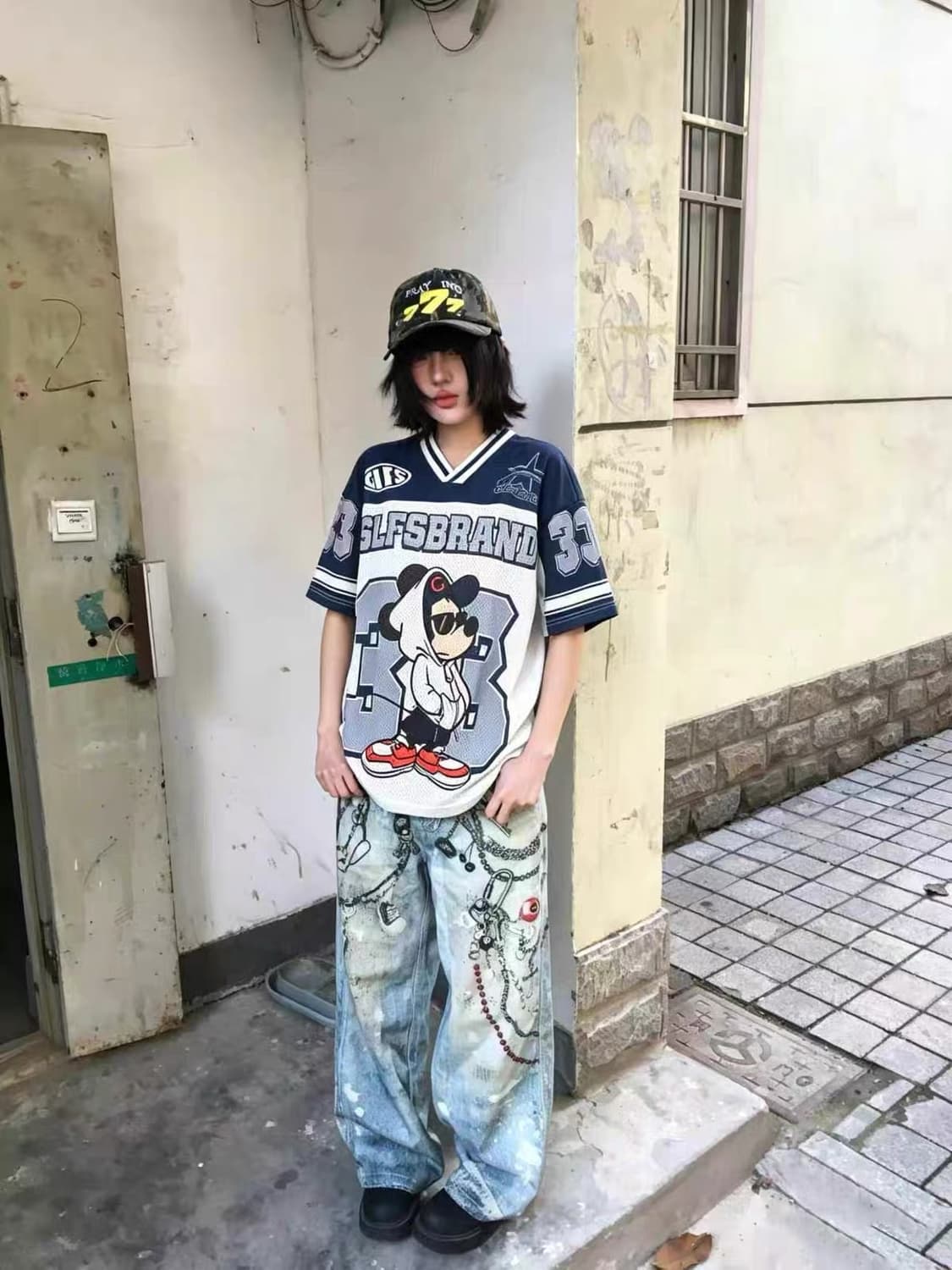 GLFS 미키 풋볼 져지 상품이미지4