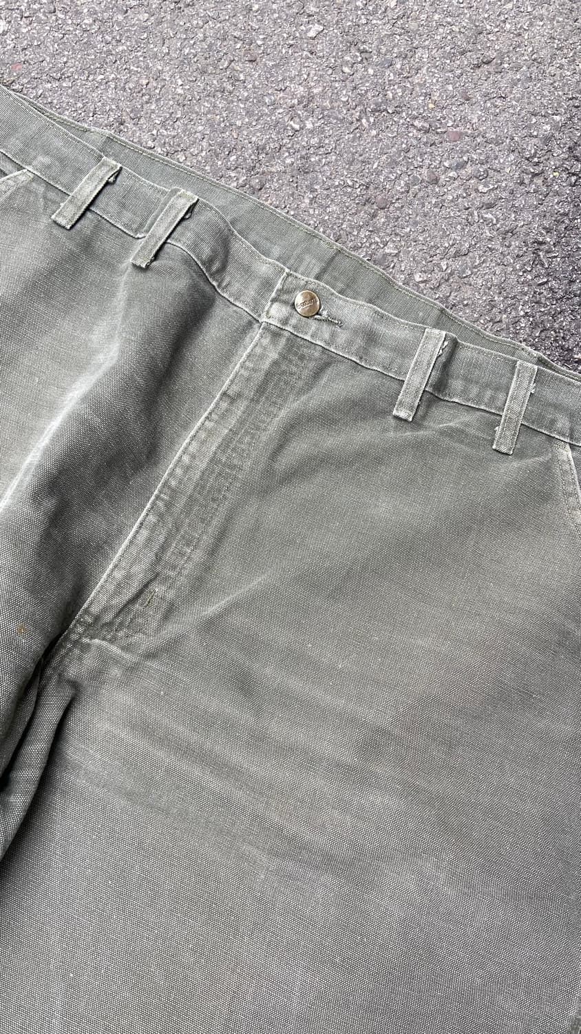 44) 칼하트 B11 모스그린 싱글니 팬츠 상품이미지4