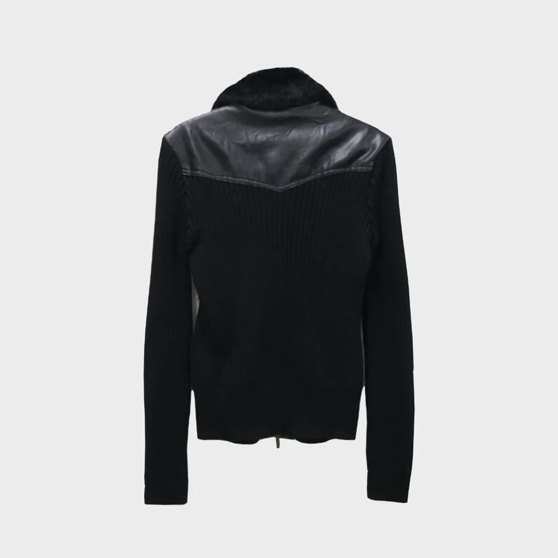 세실맥비 래빗 퍼 라떼 로걀 니트 자켓 62799 상품이미지2