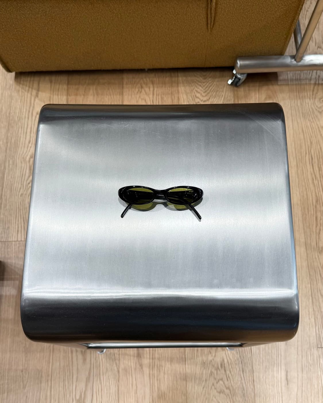 샤넬 그린렌즈 캣아이 선글라스  상품이미지2