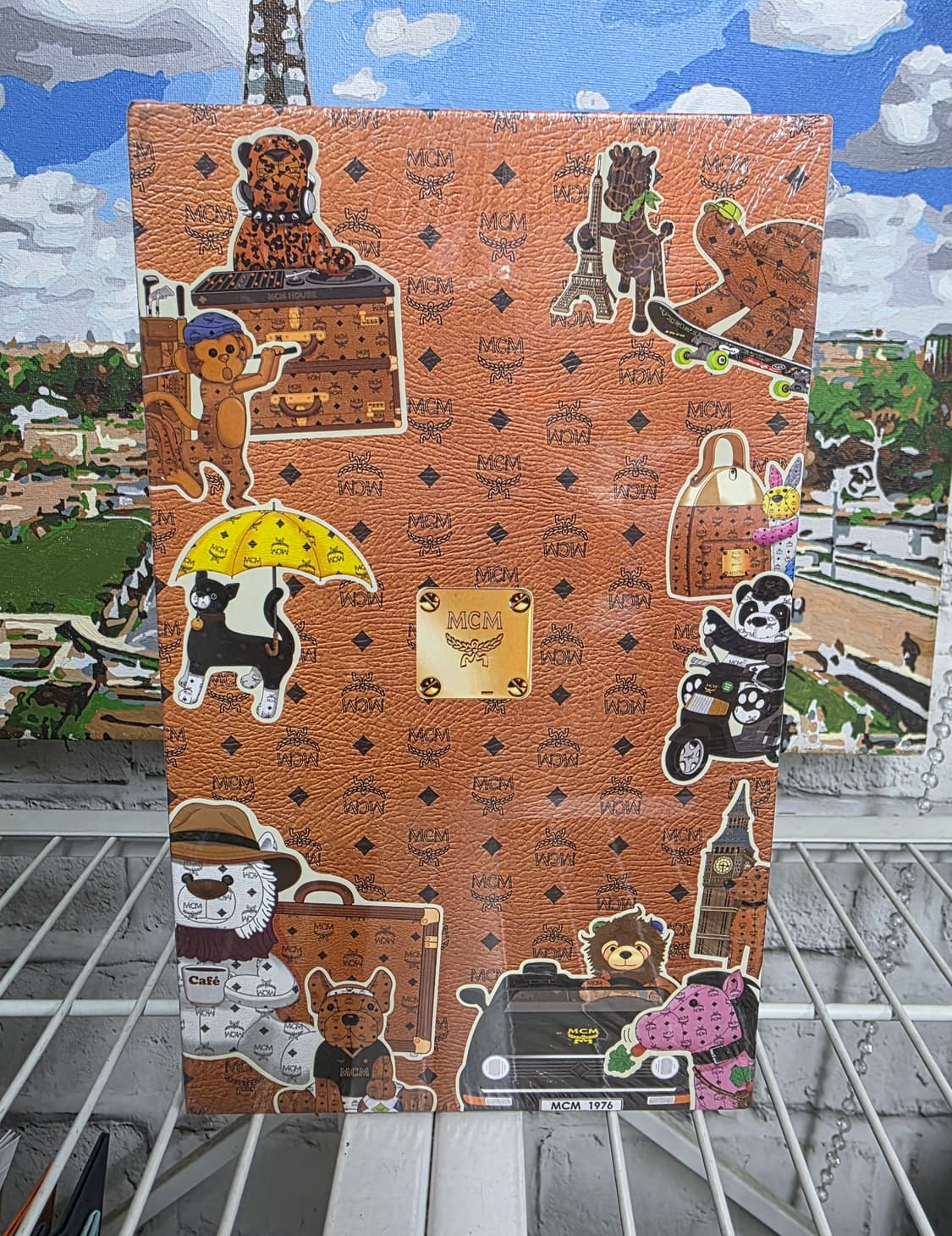 MCM 스티커 박스 ZOO 동물캐릭터 스티커 굿즈 YB56 상품이미지1