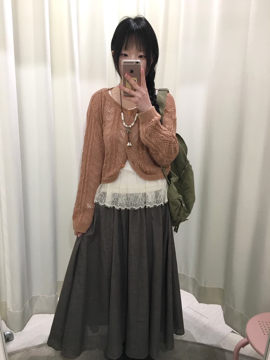 orange cinnamon cardigan 상품이미지3