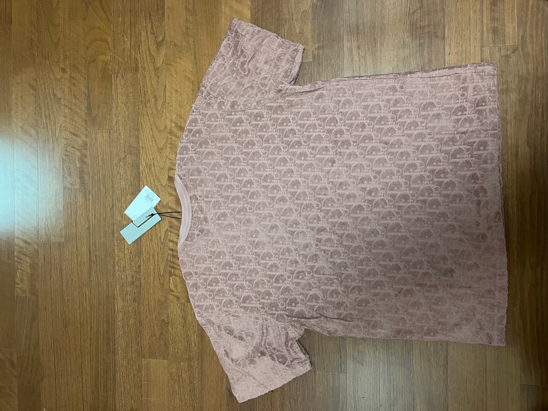 디올 오블리크 테리 반팔 XXL 상품이미지2