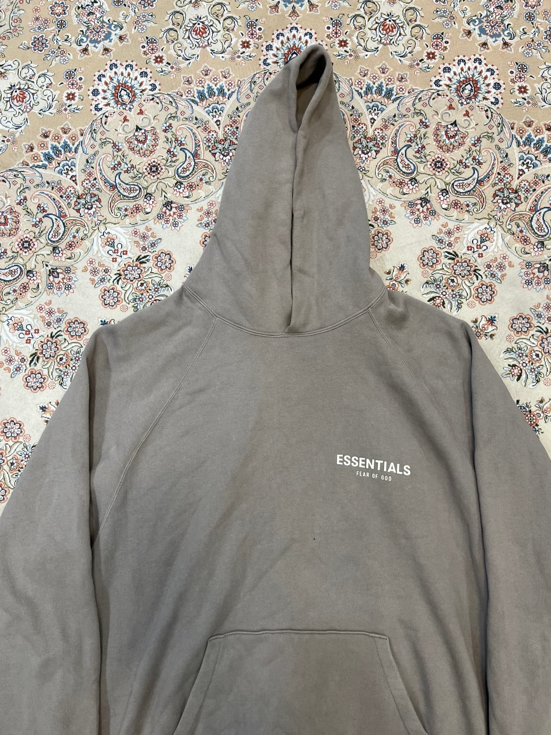 에센셜 피어오브갓 DESERT TAUPE 후드티 상품이미지3