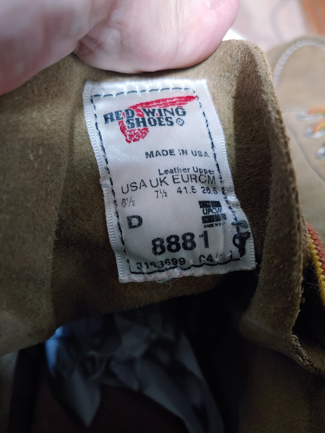 레드윙 8881 러프아웃 8반 상품이미지2