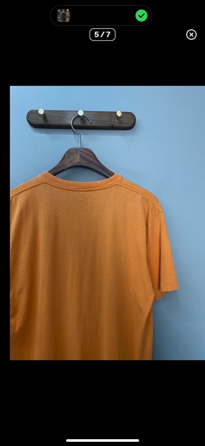 스투시 빈티지 오렌지 반팔 A2469 상품이미지5