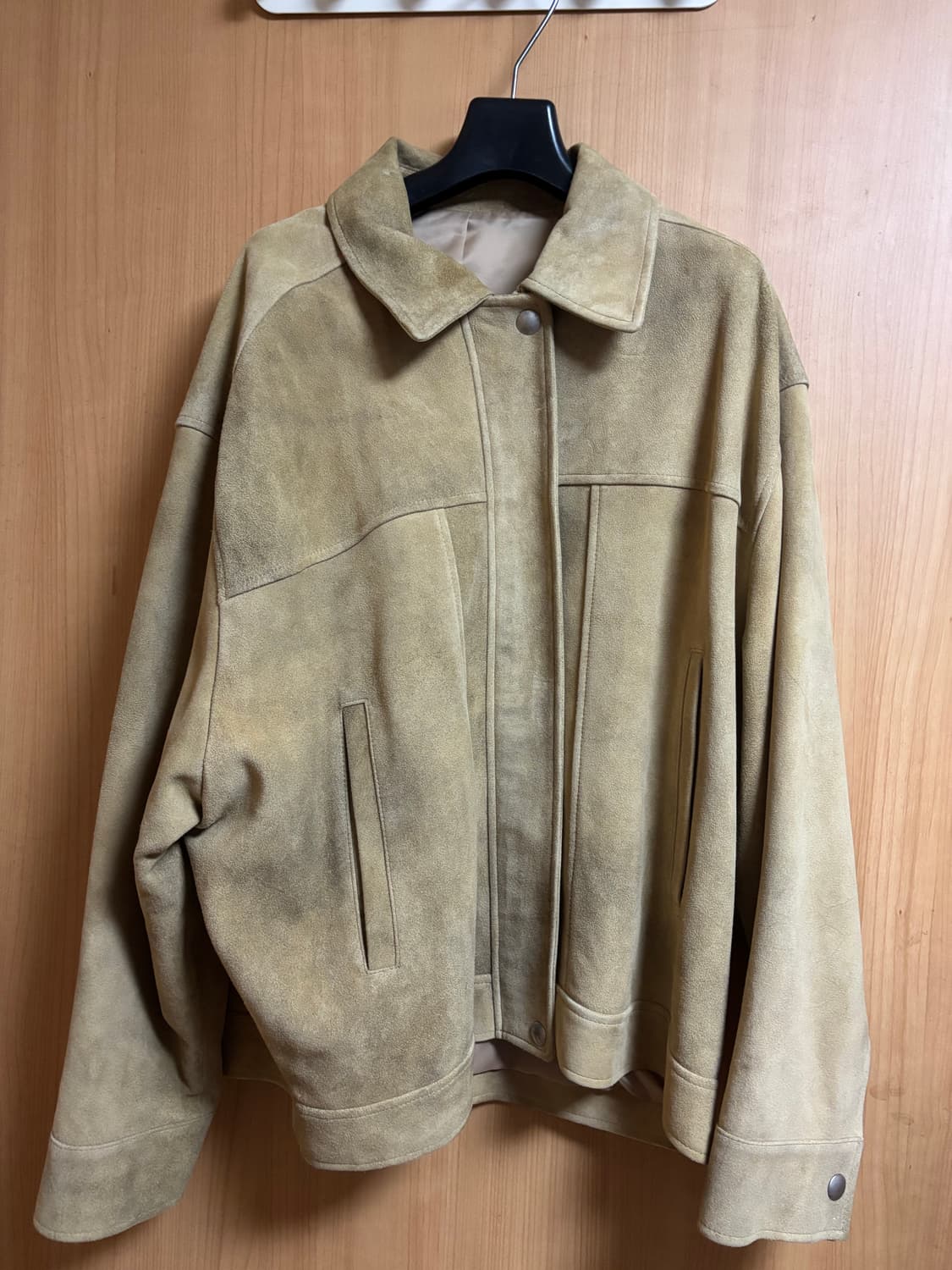 인도산 염소 스웨이드 자켓 상품이미지1