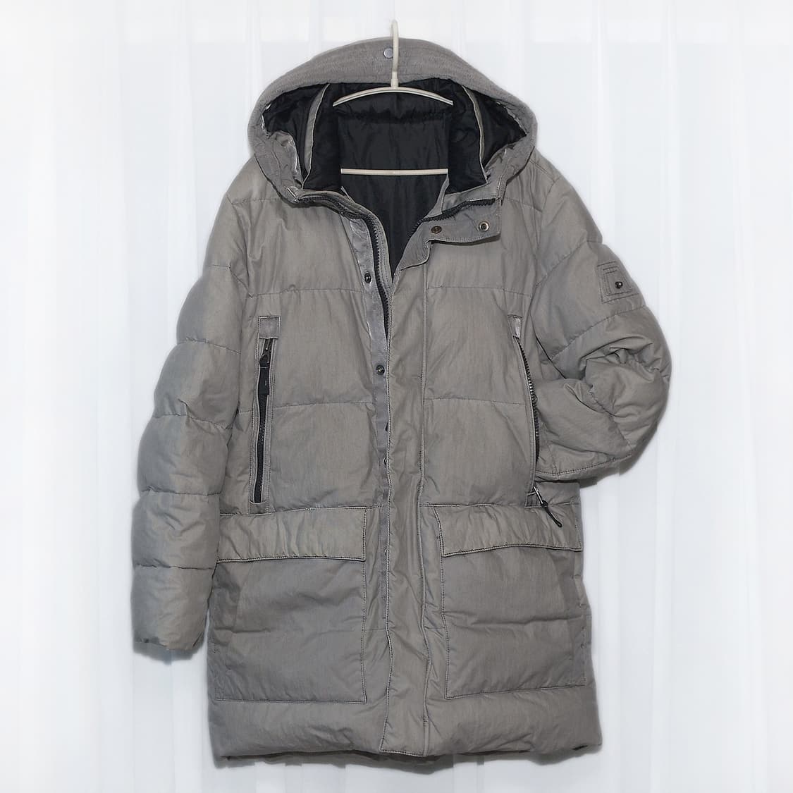 시리즈 (series) 투르쿠 피그먼트 구스다운 롱패딩 파카 (100+) 상품이미지1