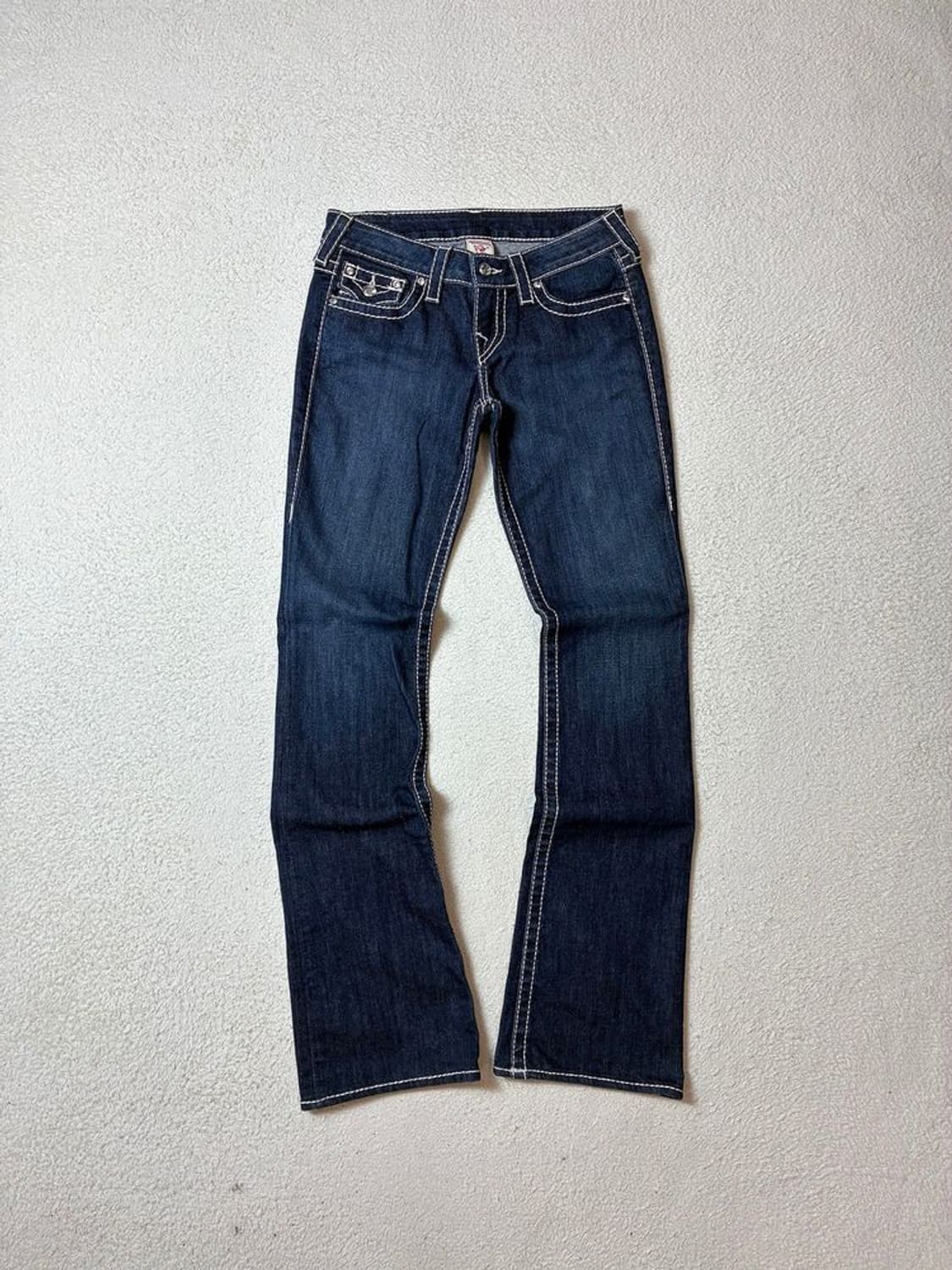 트루릴리젼 00s USA 로우 라이즈 부츠컷 데님 팬츠 PN6977 상품이미지1