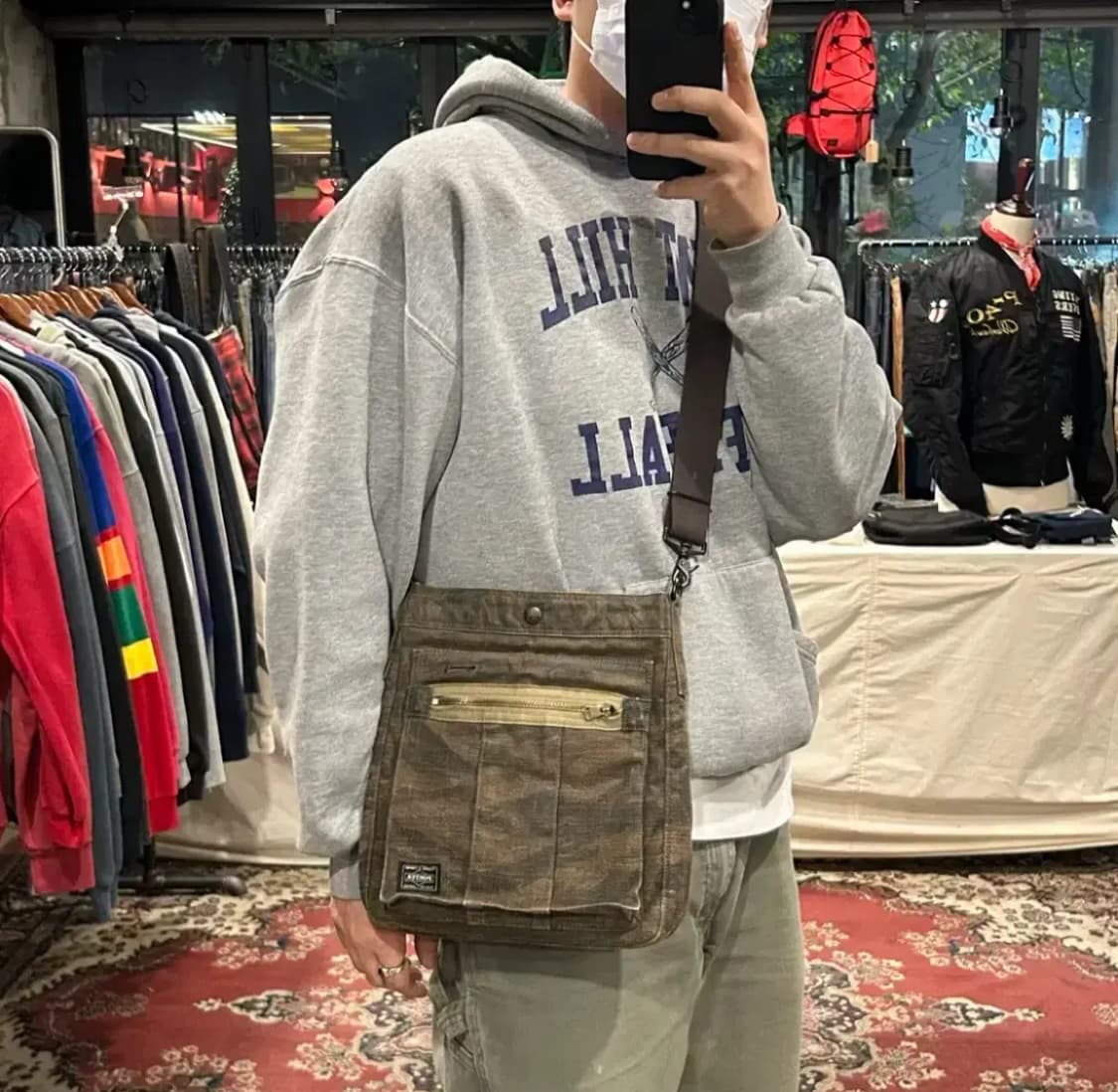 요시다 포터 타이거 카모 숄더백 크로스백 70주년 한정판 P81 상품이미지10