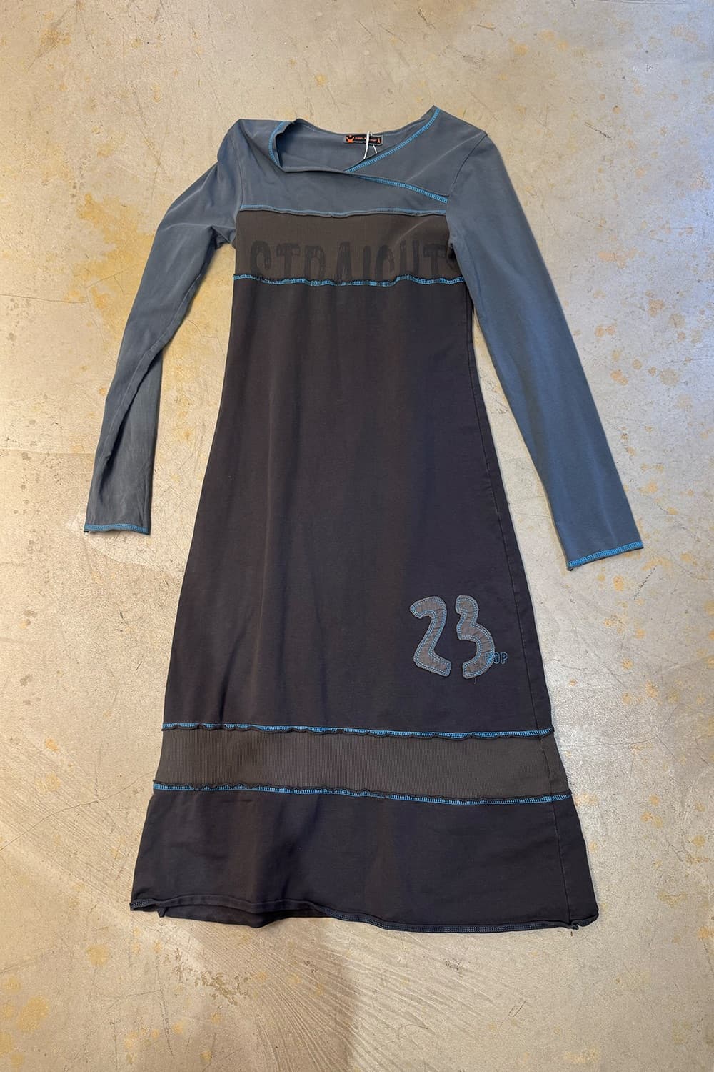 Cop Copine dress “Straight 23” Blue 상품이미지6