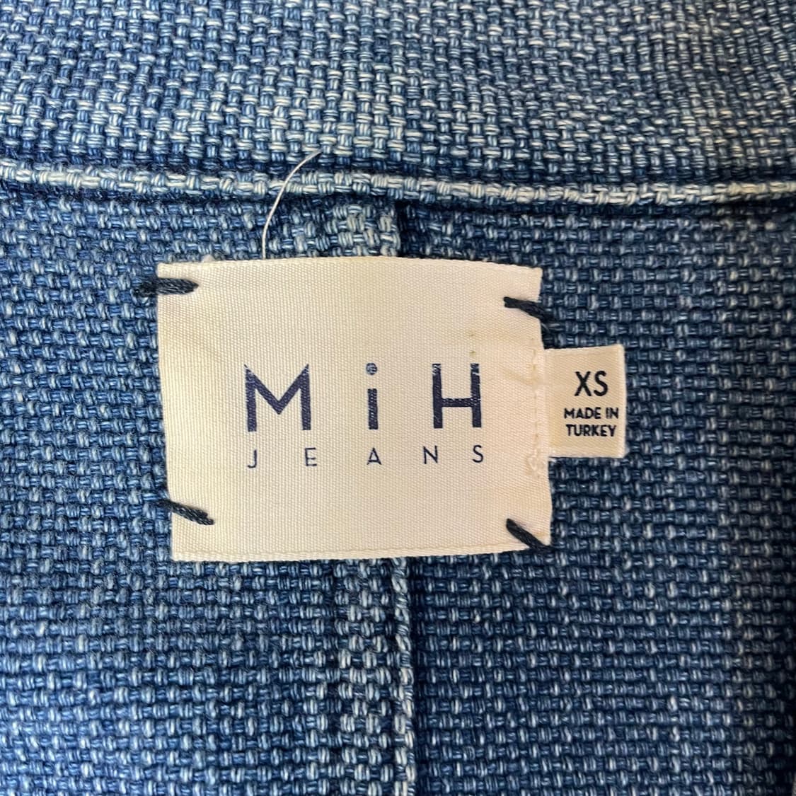 MIH 노카라 7부 투포켓 청자켓 XS 상품이미지4