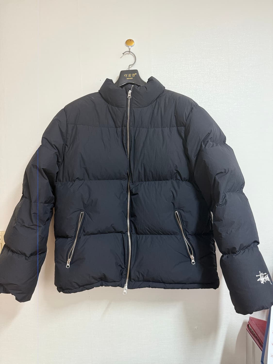 스투시 다운 퍼퍼 나일론 블랙 상품이미지2