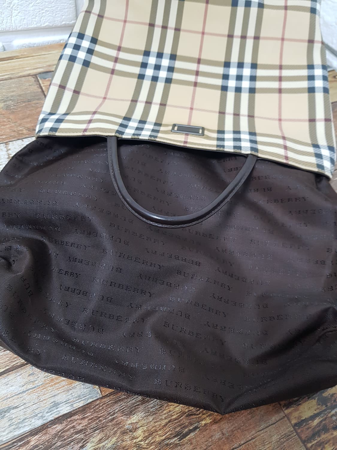 [정품] 버버리 노바체크 토트백 상품이미지9