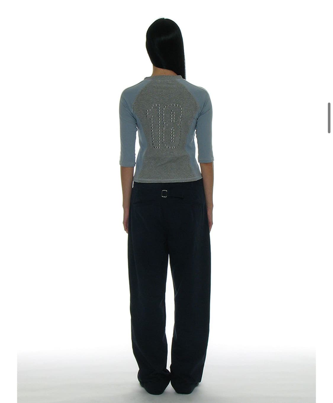 파르티멘토 우먼 스터드 슬리브리스 7부 상품이미지3