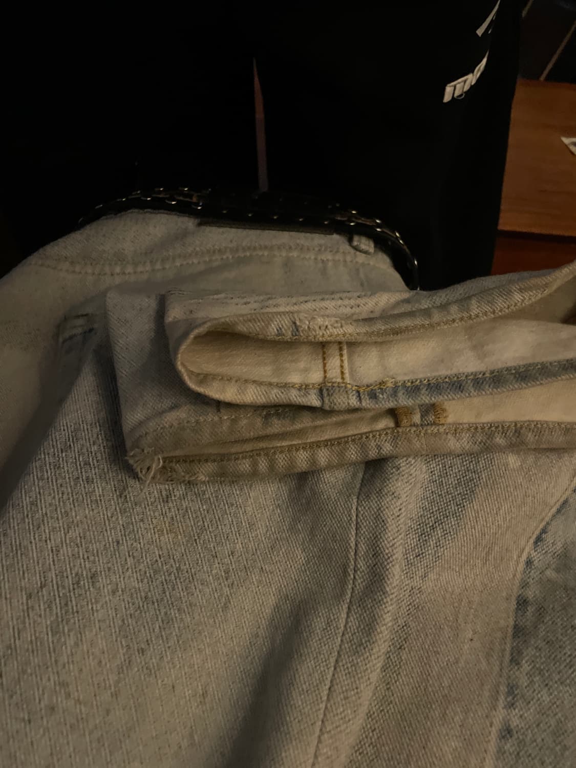 아워레가시 써드컷 디지털 프린트 데님 상품이미지4