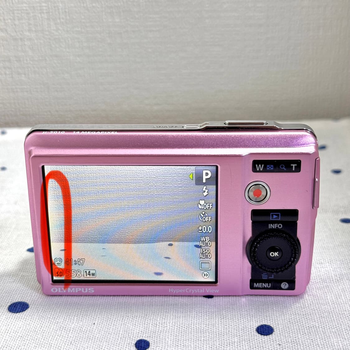 올림푸스 뮤 5010핑크 빈티지디카 상품이미지10