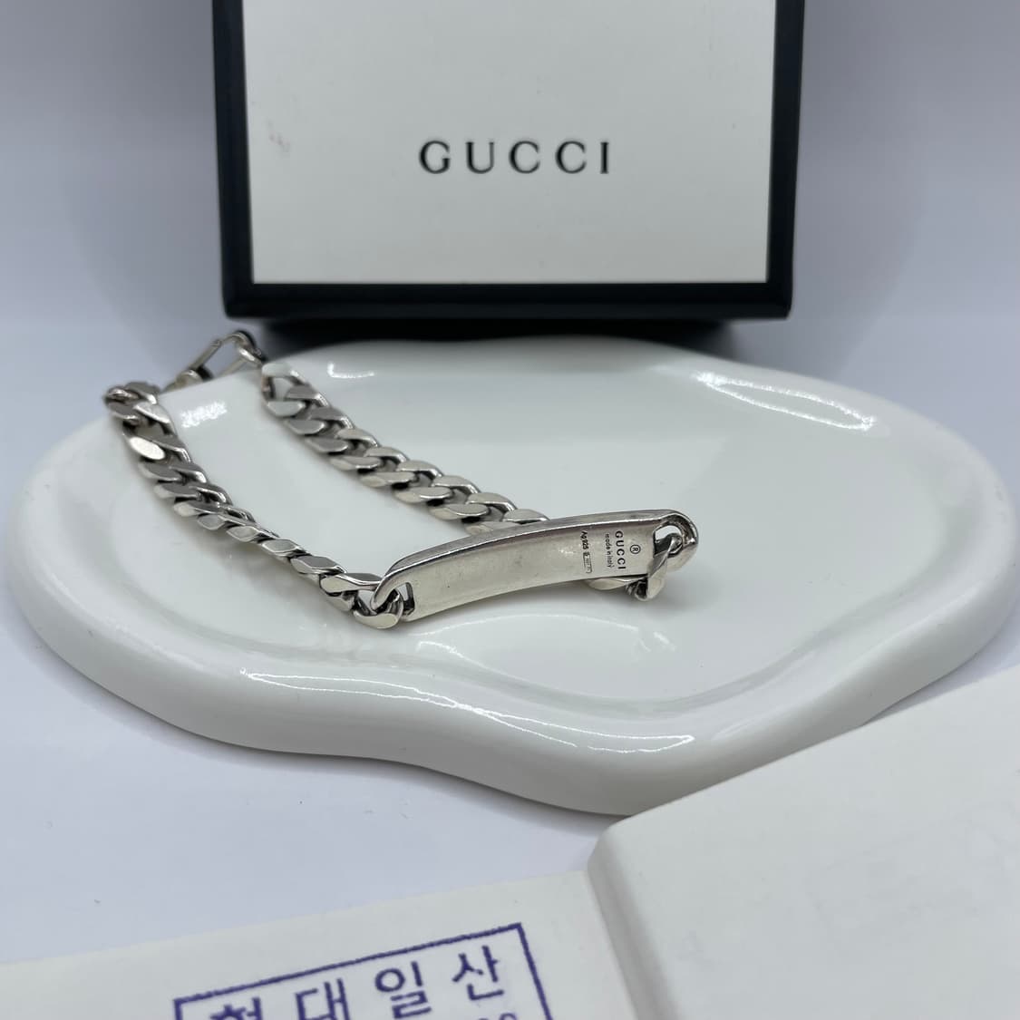 구찌 팔찌 20호 고스트 체인 브레이슬릿 상품이미지5