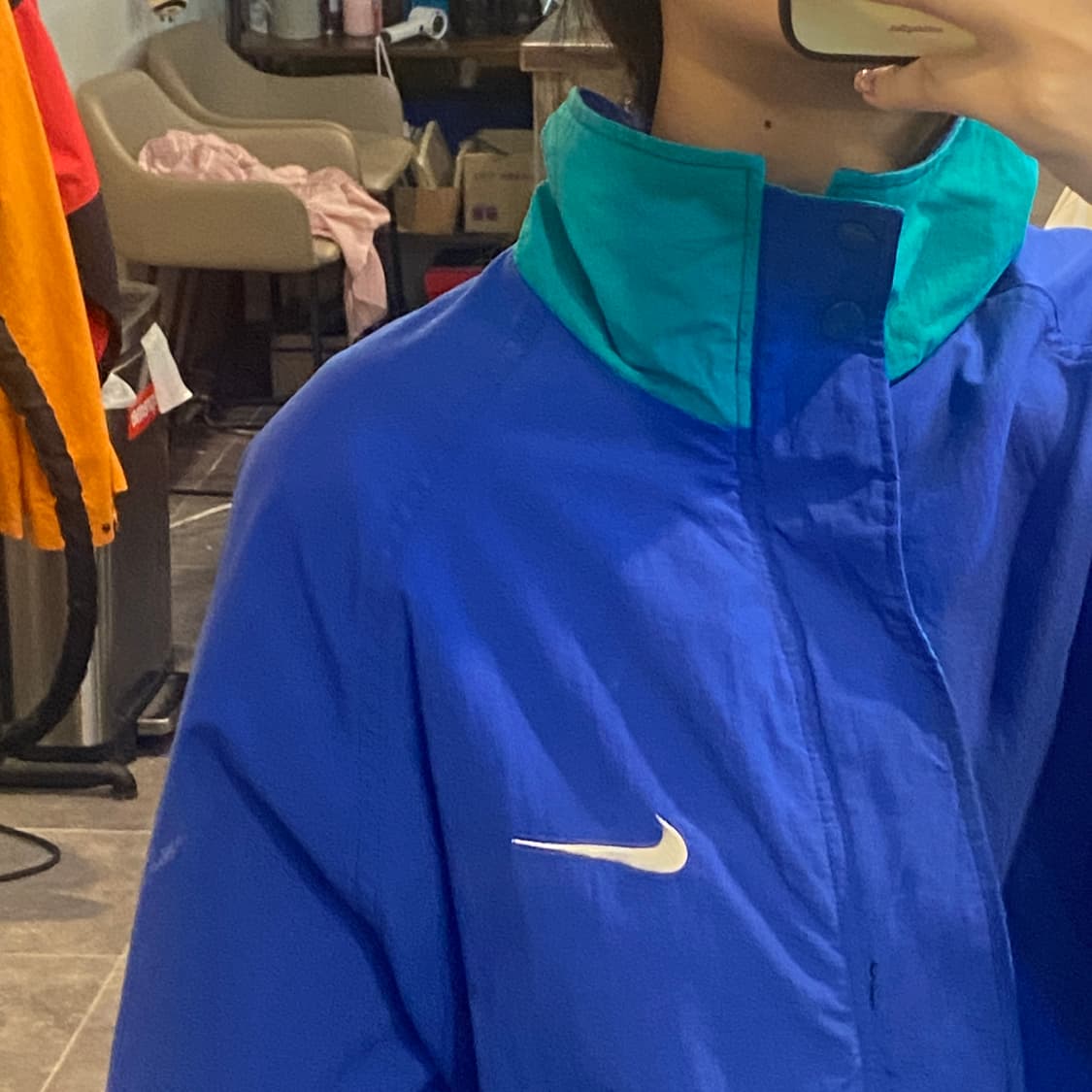 [NO.9] Nike 블루 집업 바람막이 상품이미지3