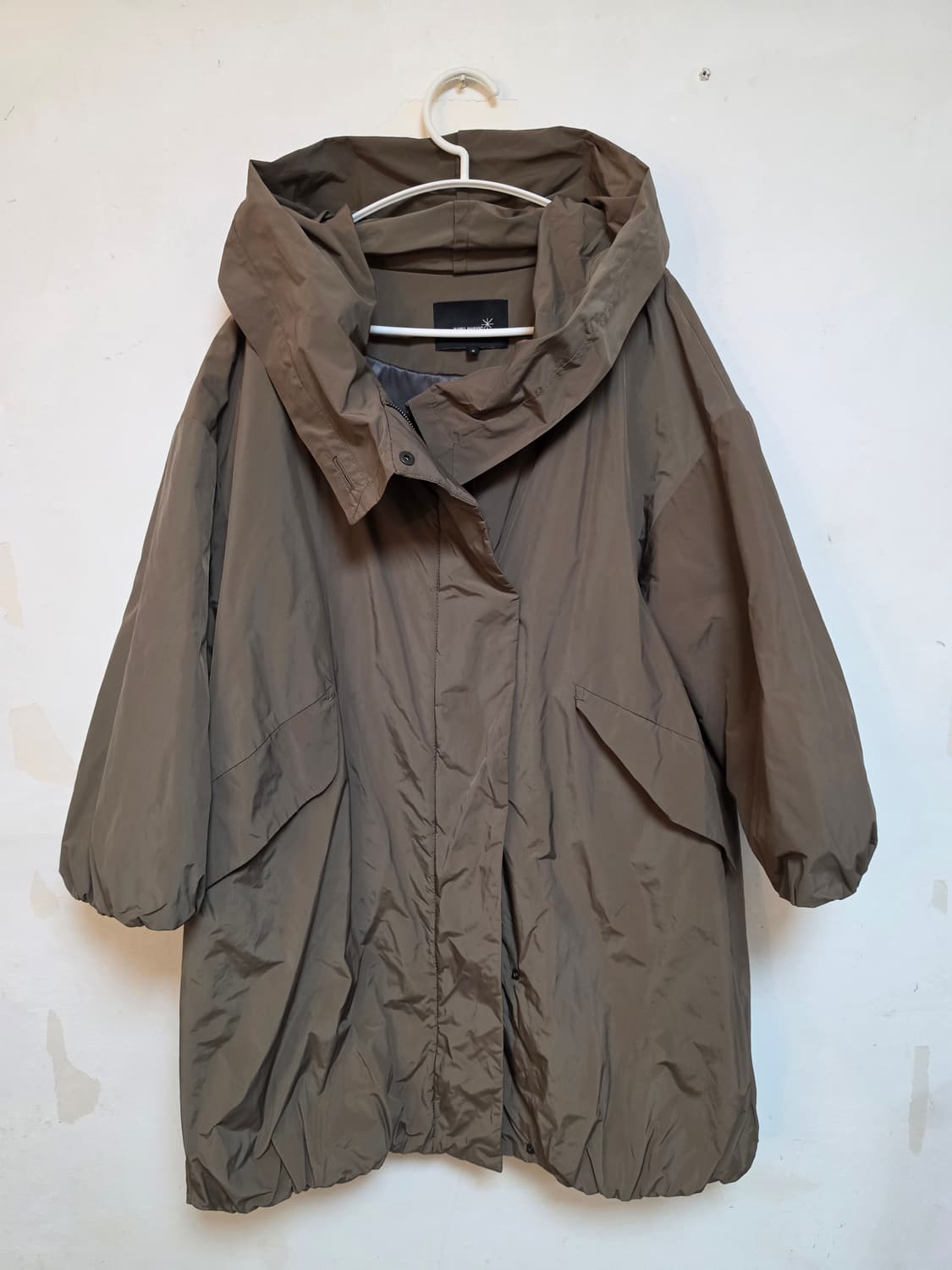 Isabel Marant 카키색 후드 오버핏 코트 0  상품이미지1