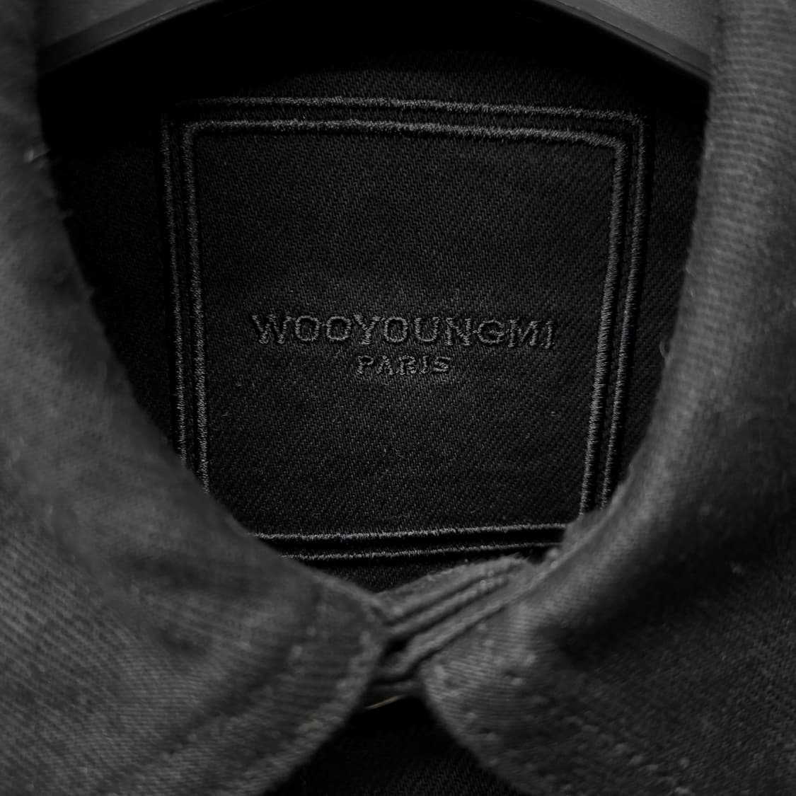 우영미 백로고 데님 자켓 오버핏44 상품이미지4