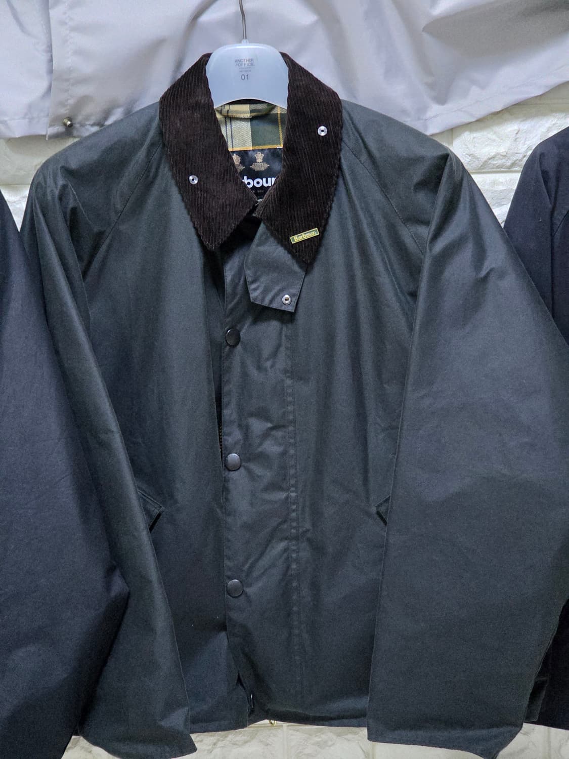 바버 트랜스포트 왁스자켓 세이지 40 상품이미지1