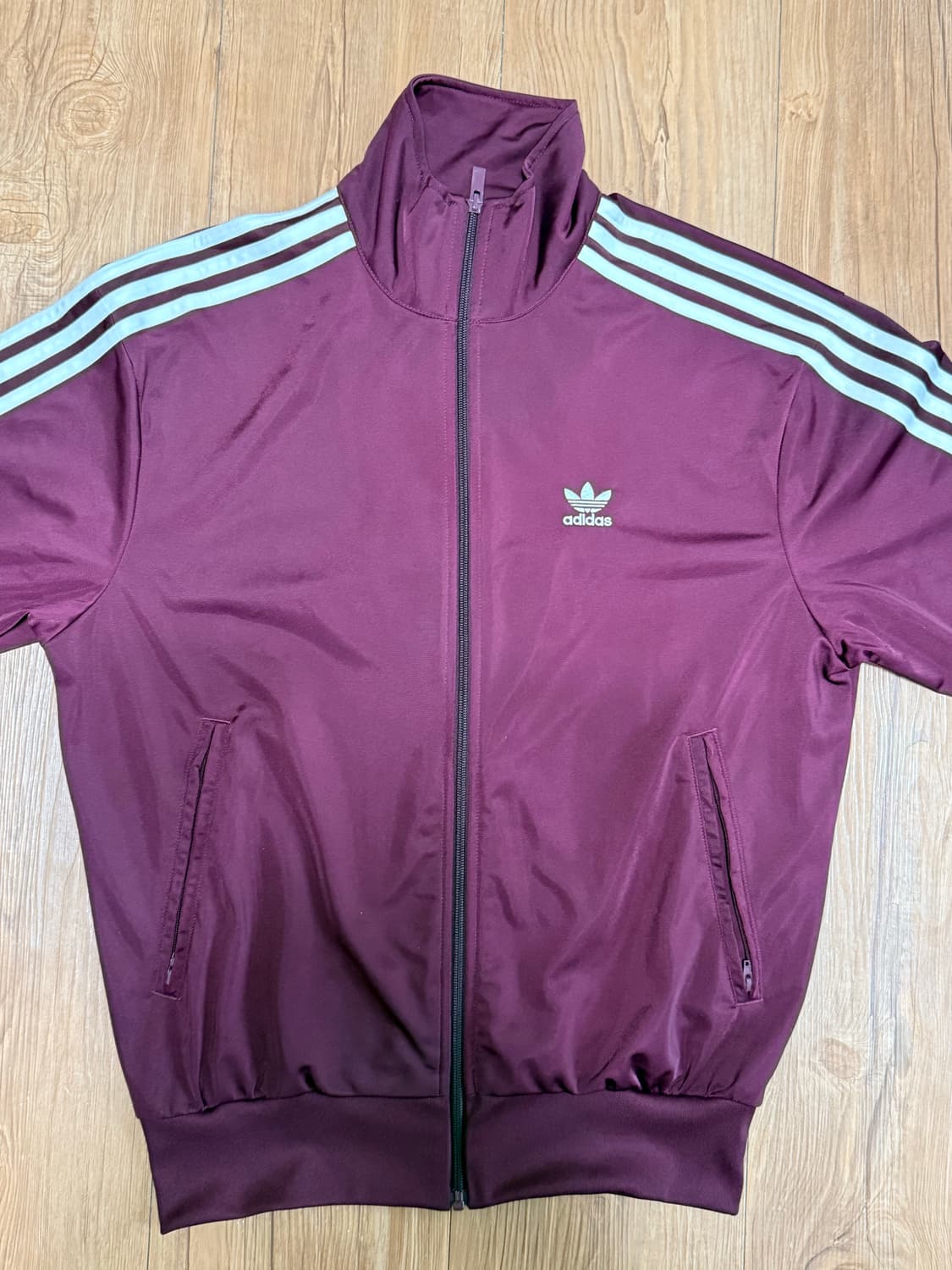 아디다스 아디컬러 클래식 파이어버드 트랙탑 마룬 버건디 S 상품이미지2