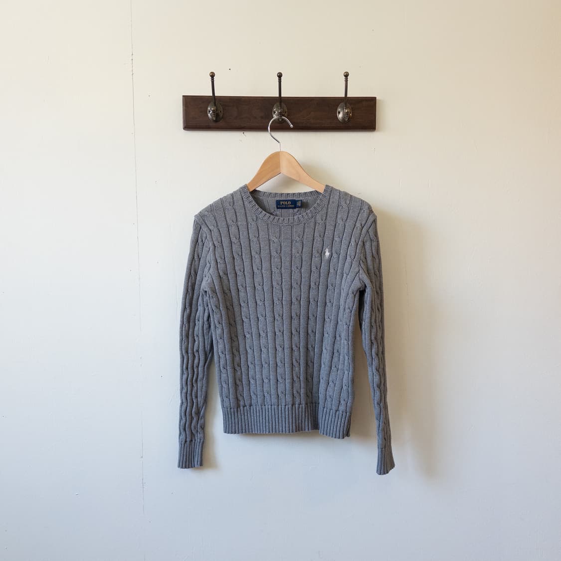 폴로 케이블 스웨터  상품이미지4