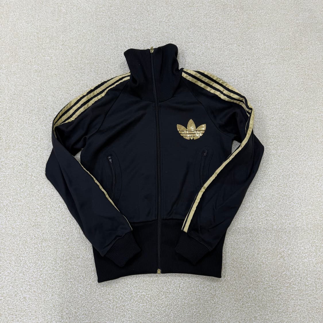 90 아디다스 골드 글리터 한정판 저지 0129T1 상품이미지1