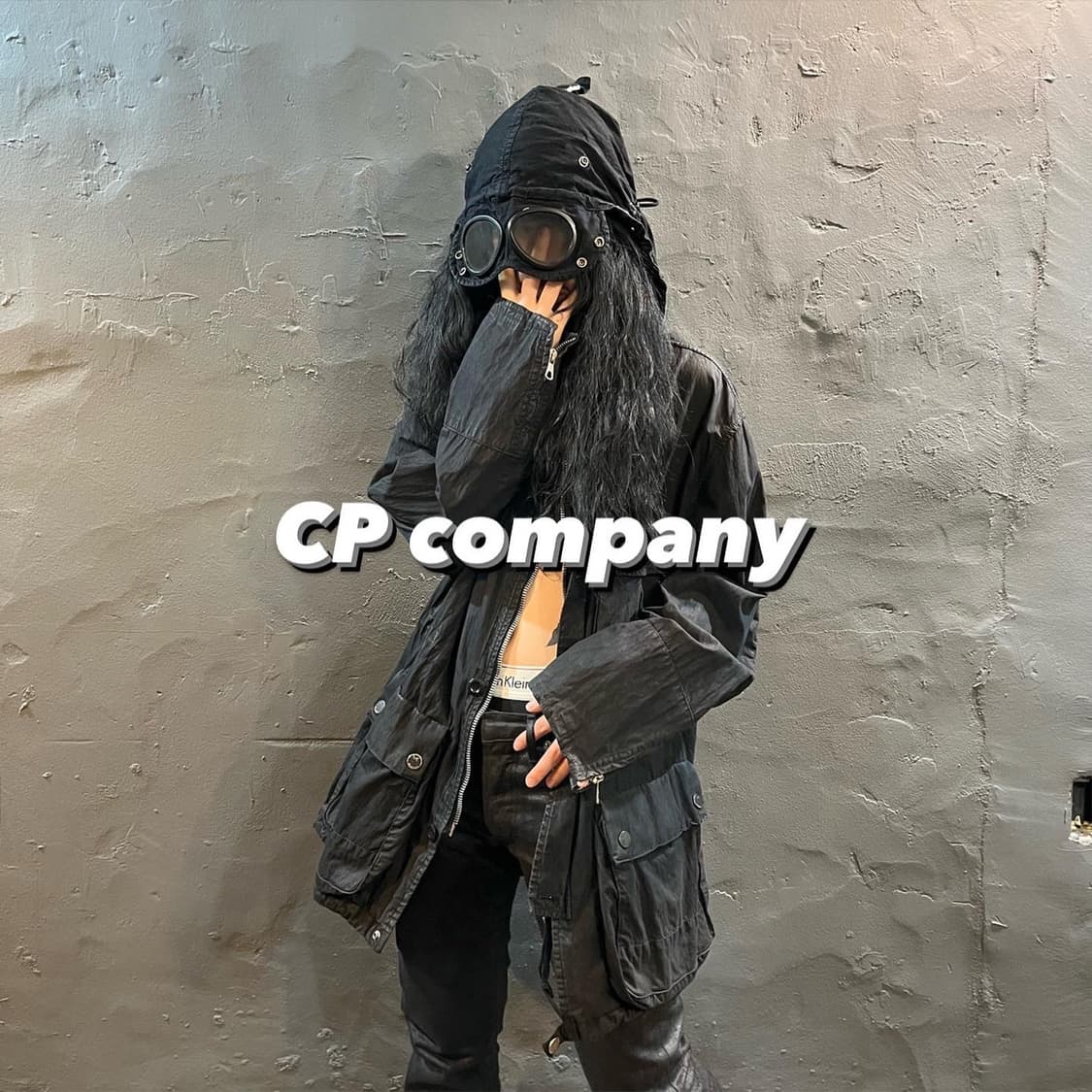 CP컴퍼니 고글 왁싱자켓 상품이미지1