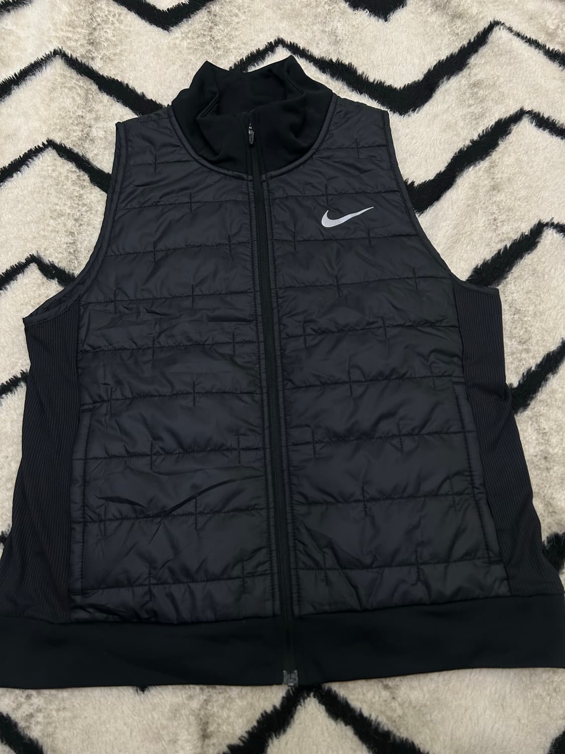 [여성L]나이키 우먼 써마핏 런닝 베스트/블랙 상품이미지1