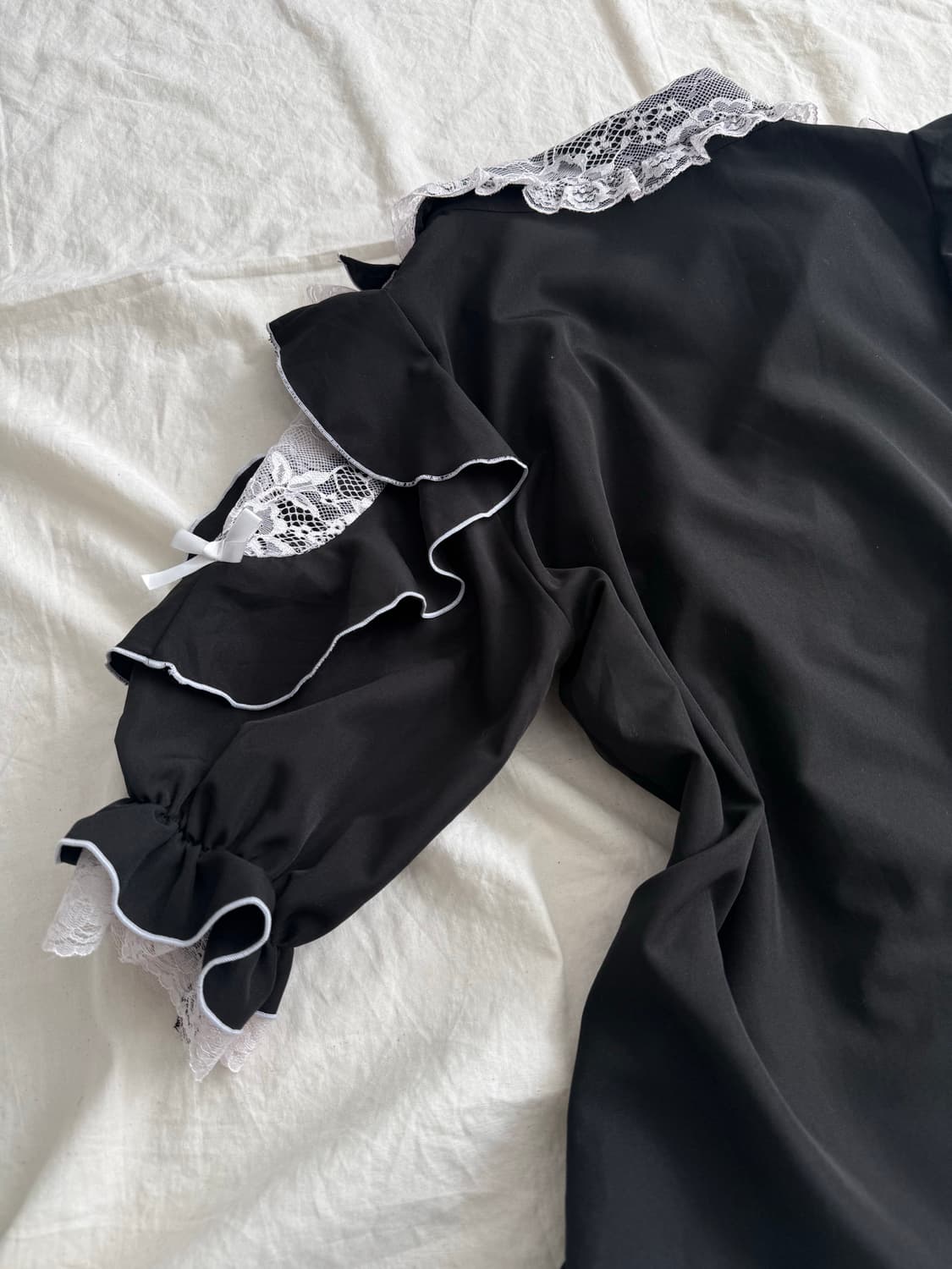 고딕 고스로리 레이스 블라우스 상품이미지5