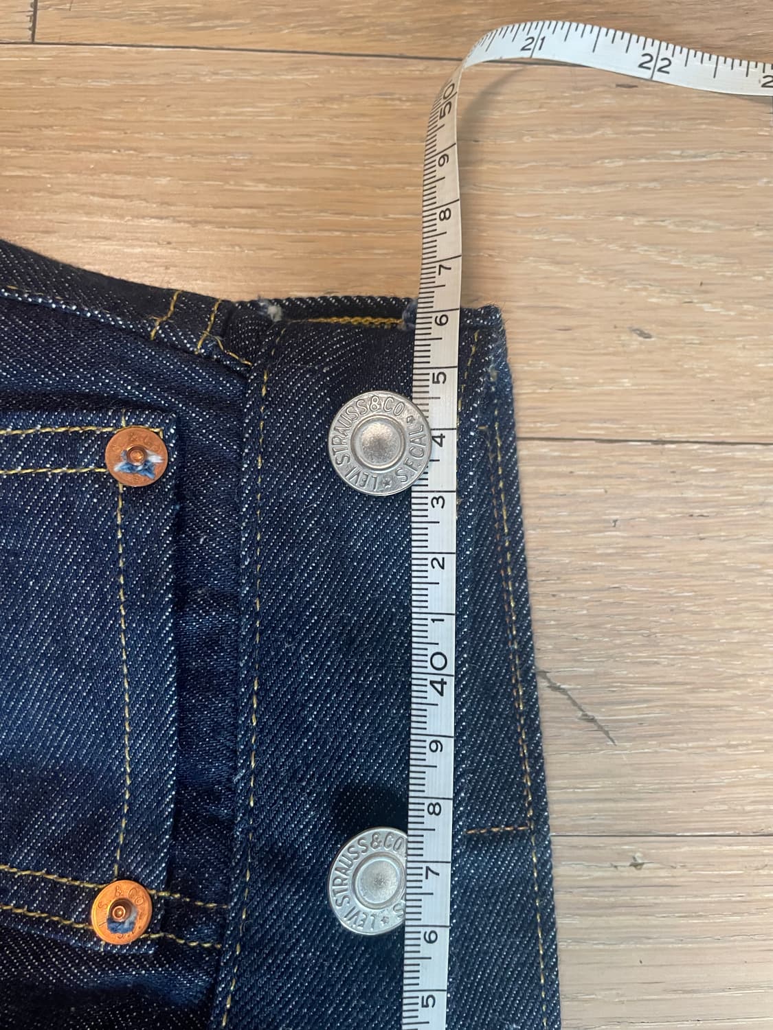 LVC 청바지 소킹2회한 새상품 상품이미지7