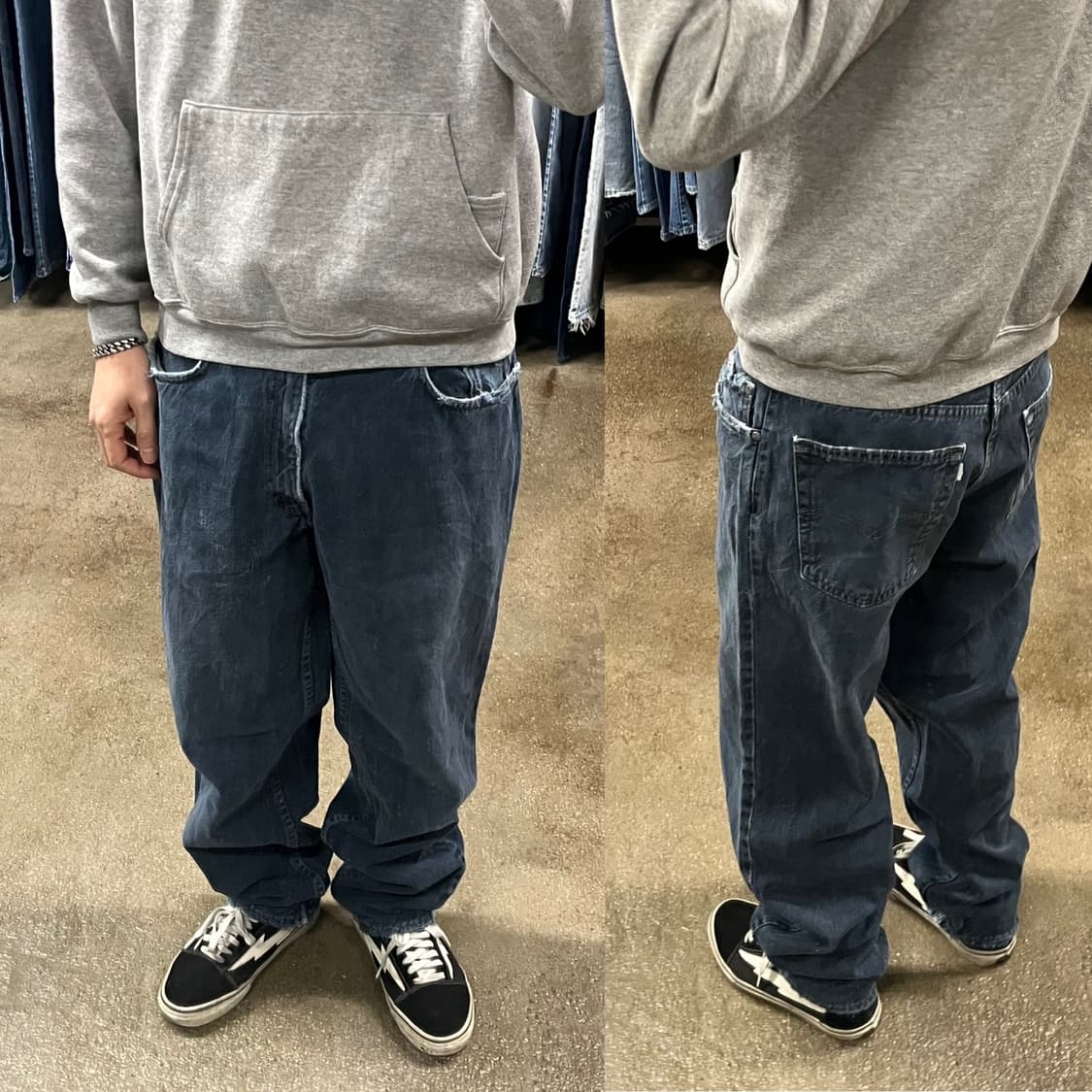 90s USA 리바이스 실버탭 데님 팬츠 (33“) 상품이미지1