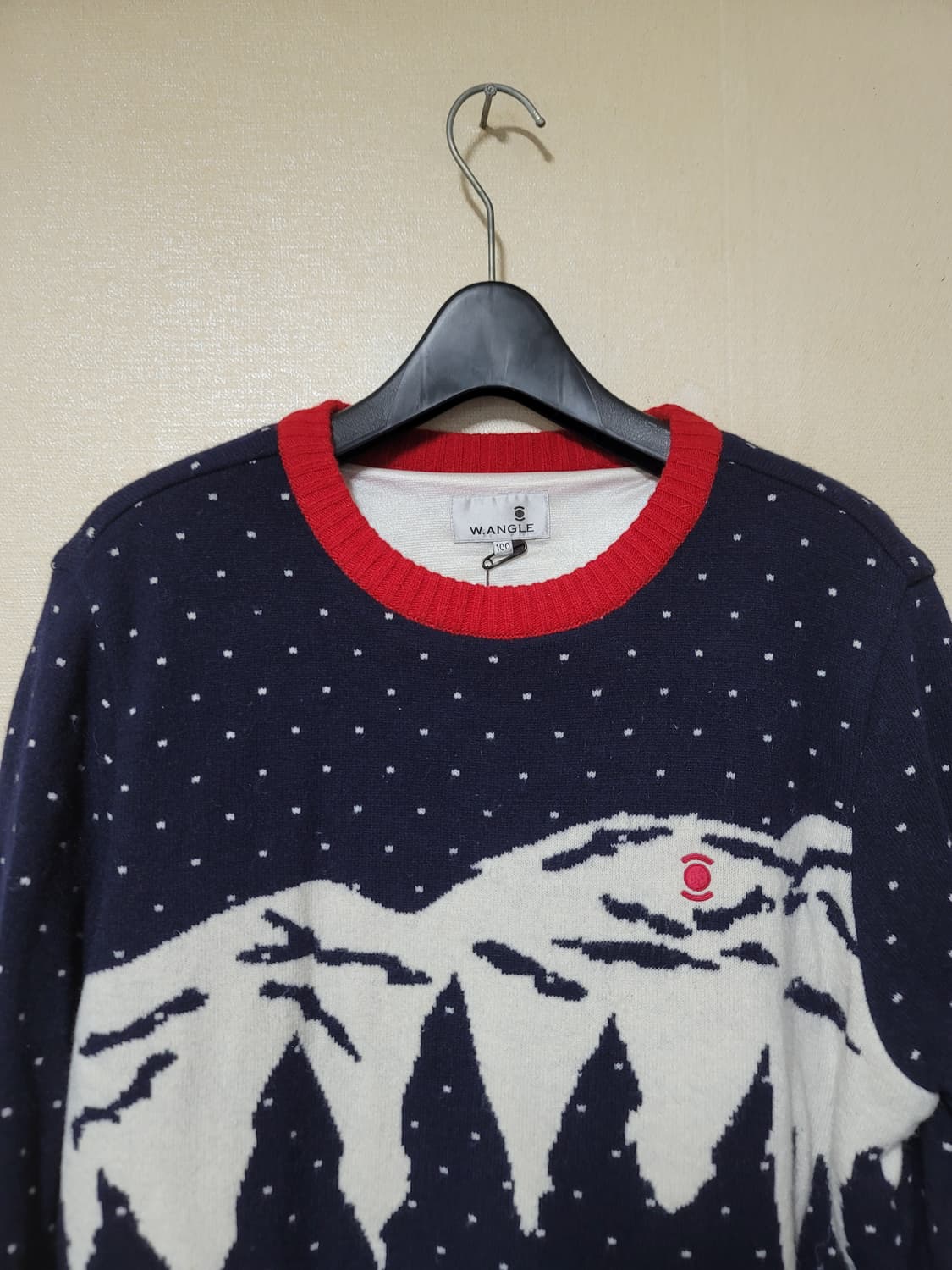 새옷 와이드앵글 방풍 니트 상품이미지2