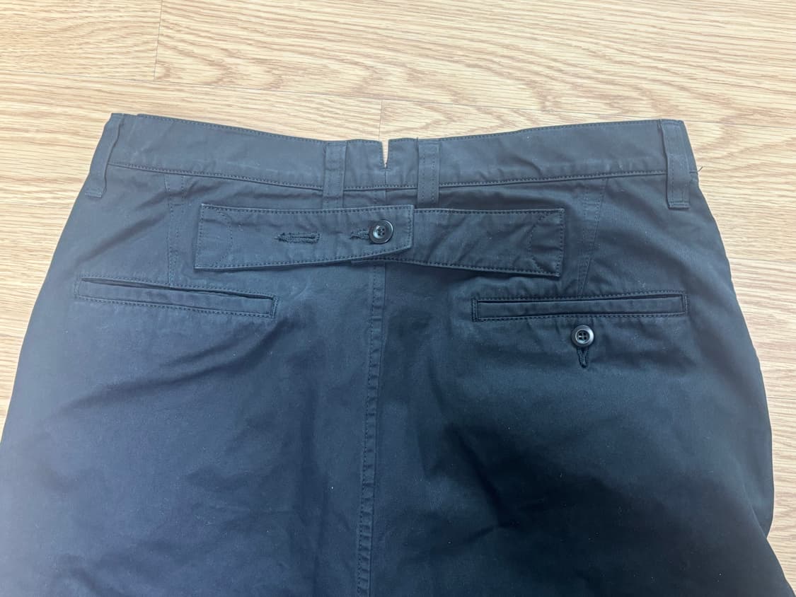 준야 와타나베 꼼데 가르송 블랙 코튼 치노 팬츠 바지 L 상품이미지7