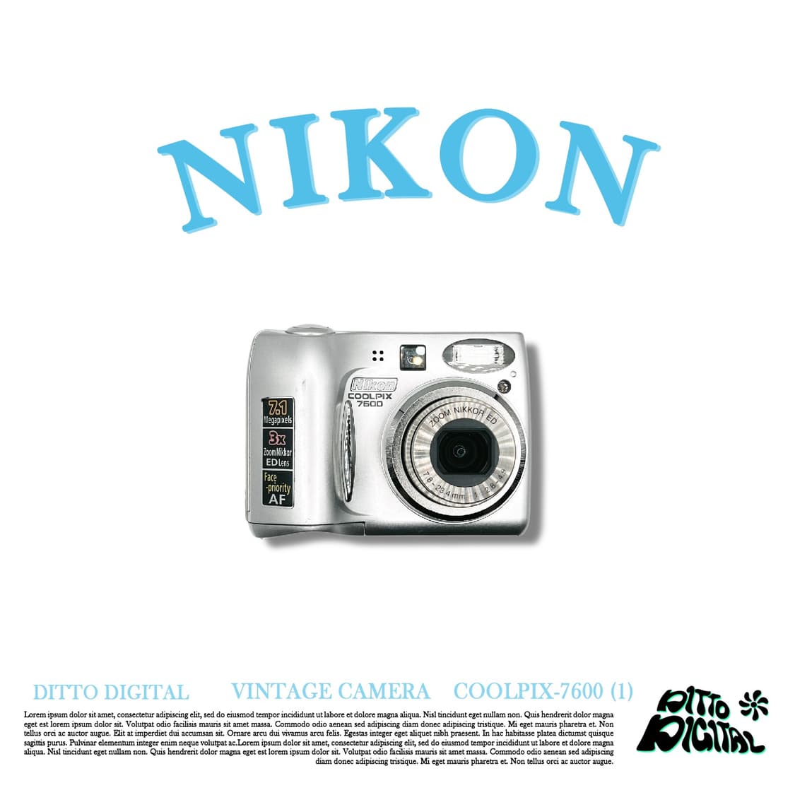 Nikon Coolpix 7600디카  상품이미지1