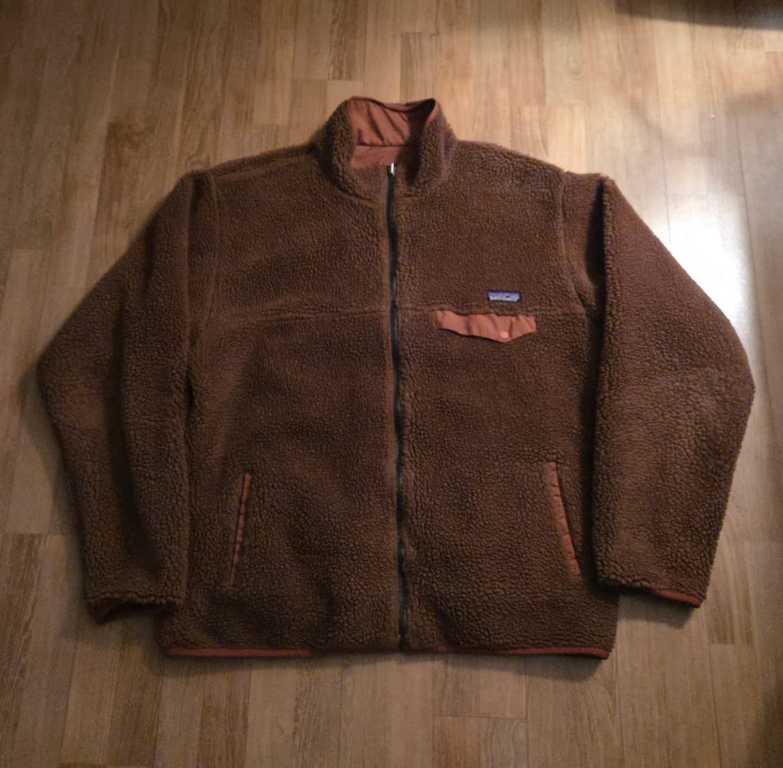 (L)파타고니아 글리세이드 브라운 리버시블 신칠라 상품이미지1