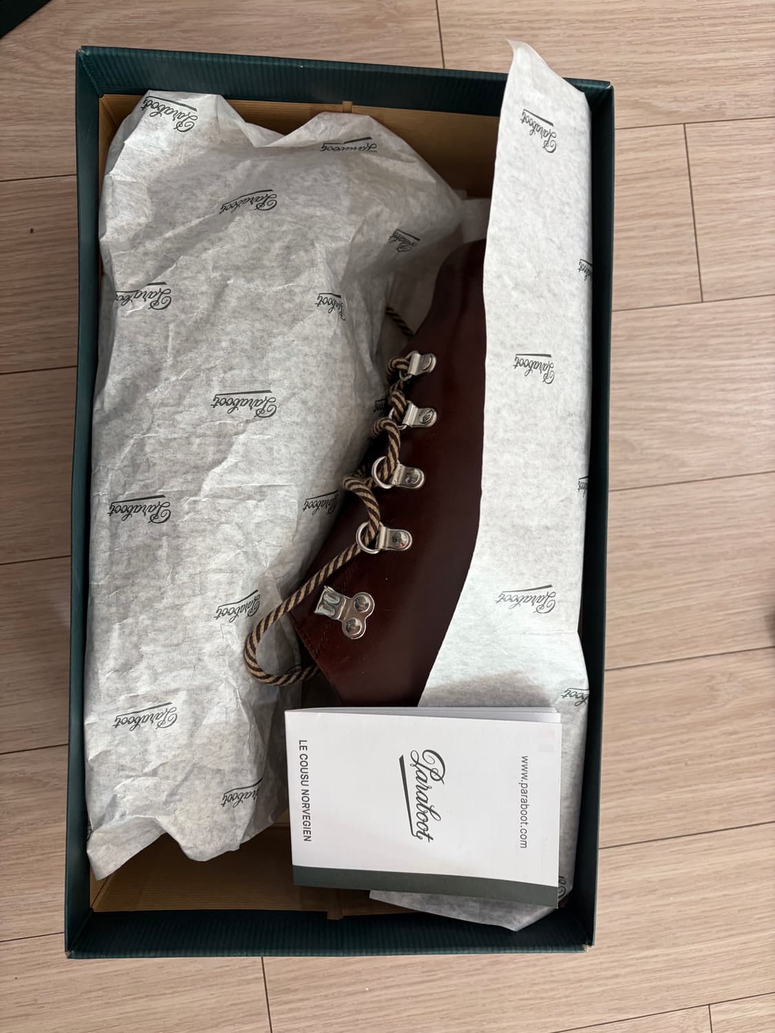 파라부트 클루사즈 270(UK8) Maron-Lis Ecorce 판매 상품이미지10