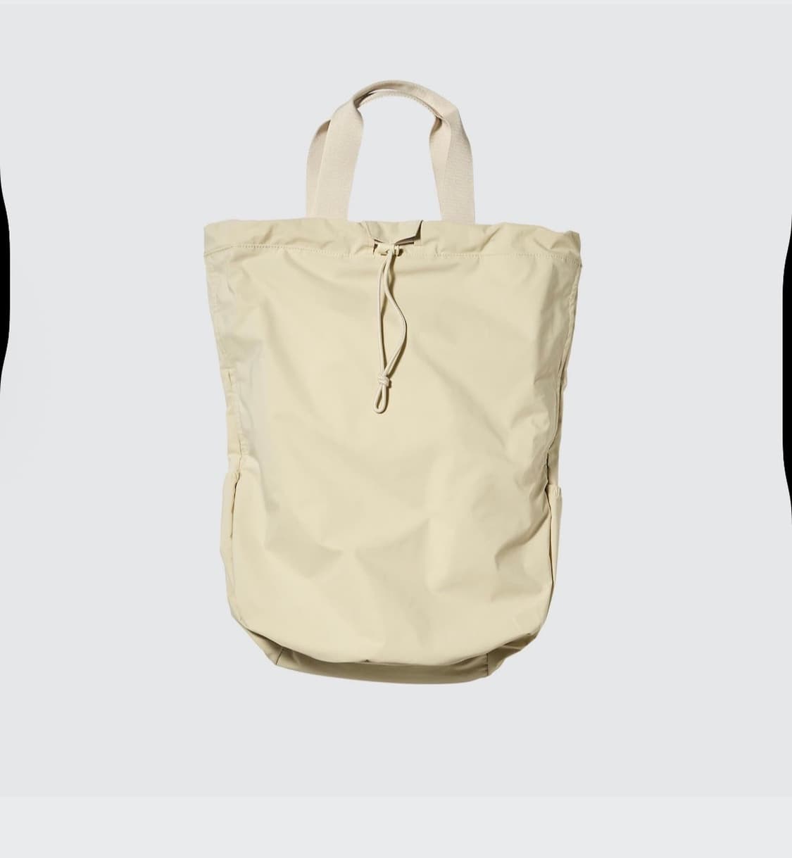 유니클로 투웨이 드로우스트링백팩(블랙) 상품이미지2