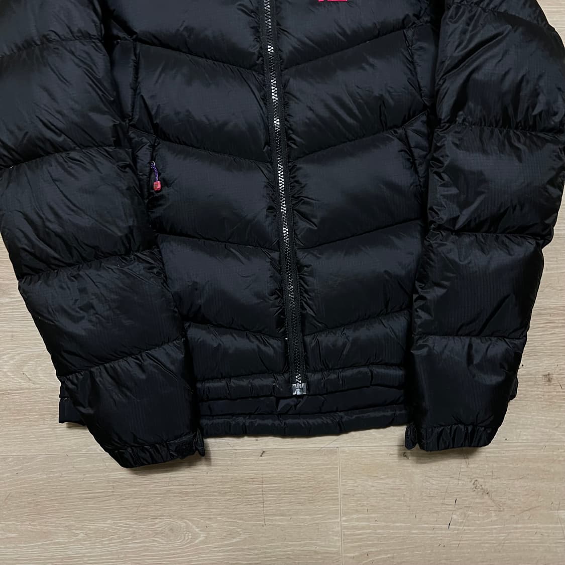 K2 아웃도어 남여공용 구스다운 경량패딩 점퍼 [블랙] S/90 상품이미지3