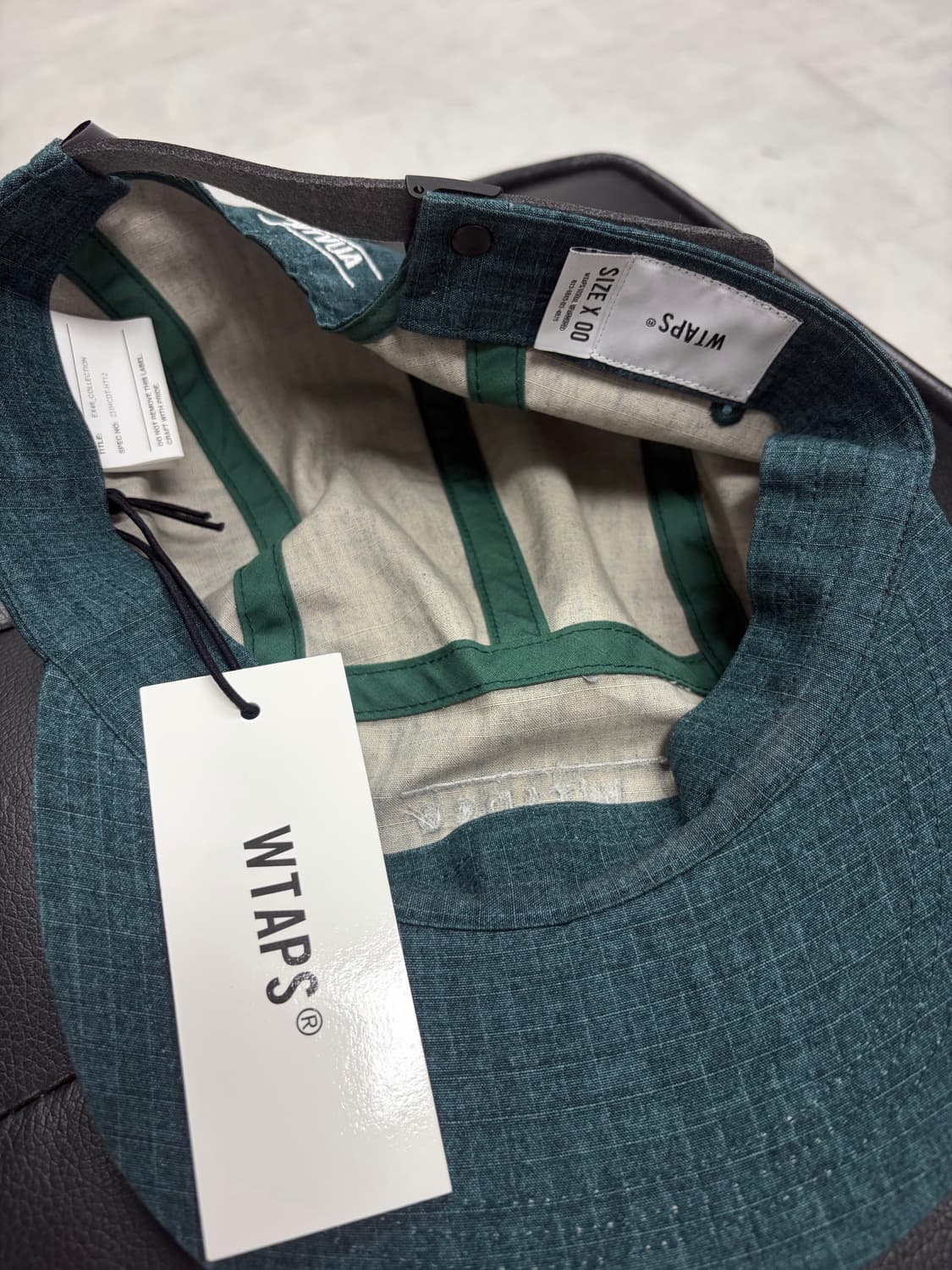 더블탭스 WTAPS 플래드 캠프캡 상품이미지3