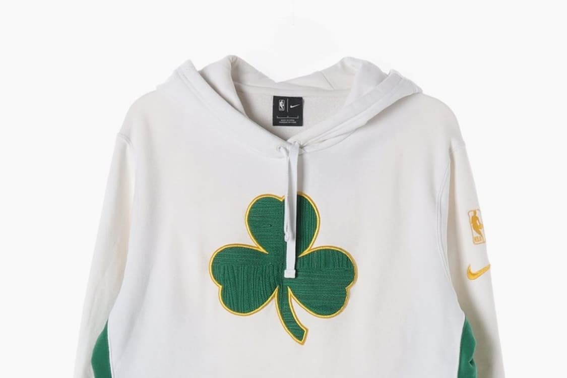 나이키 NBA 보스턴 셀틱스 클로버 로고 후드티L 상품이미지3